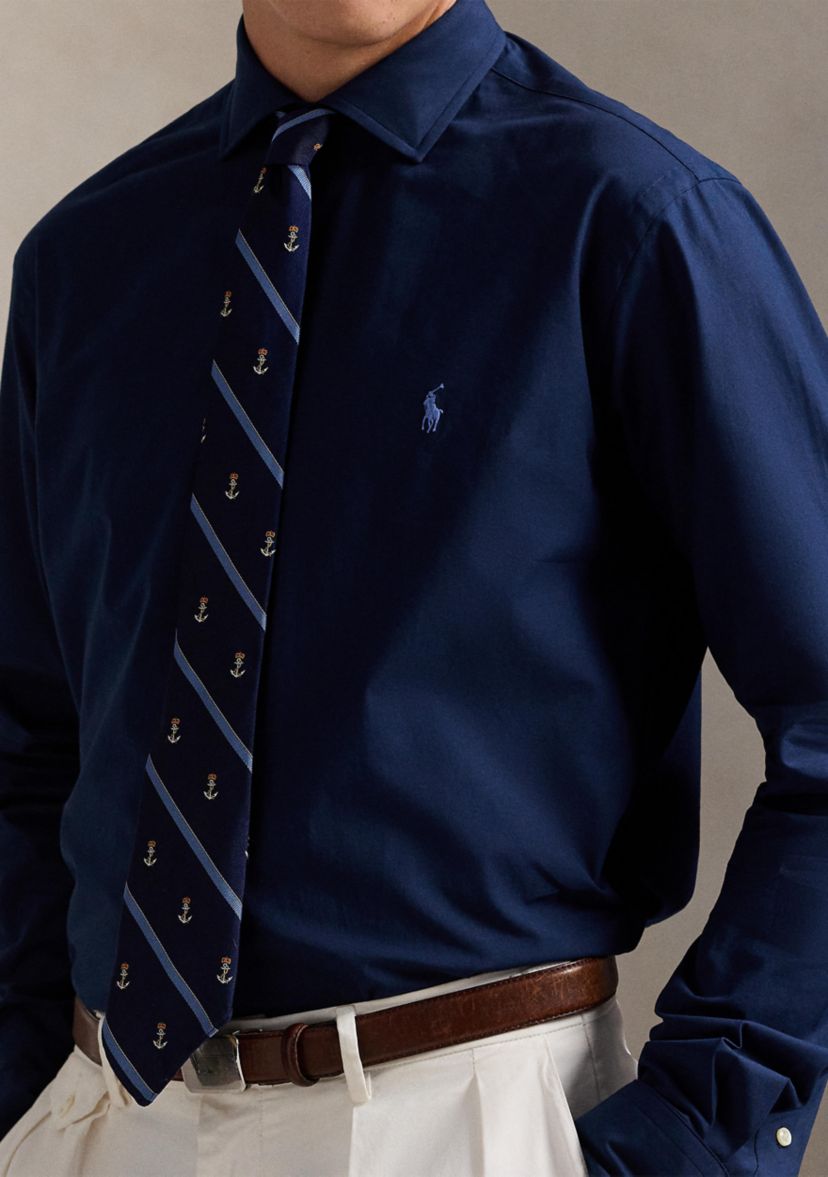 Classic Fit Stretch Poplin Shirt