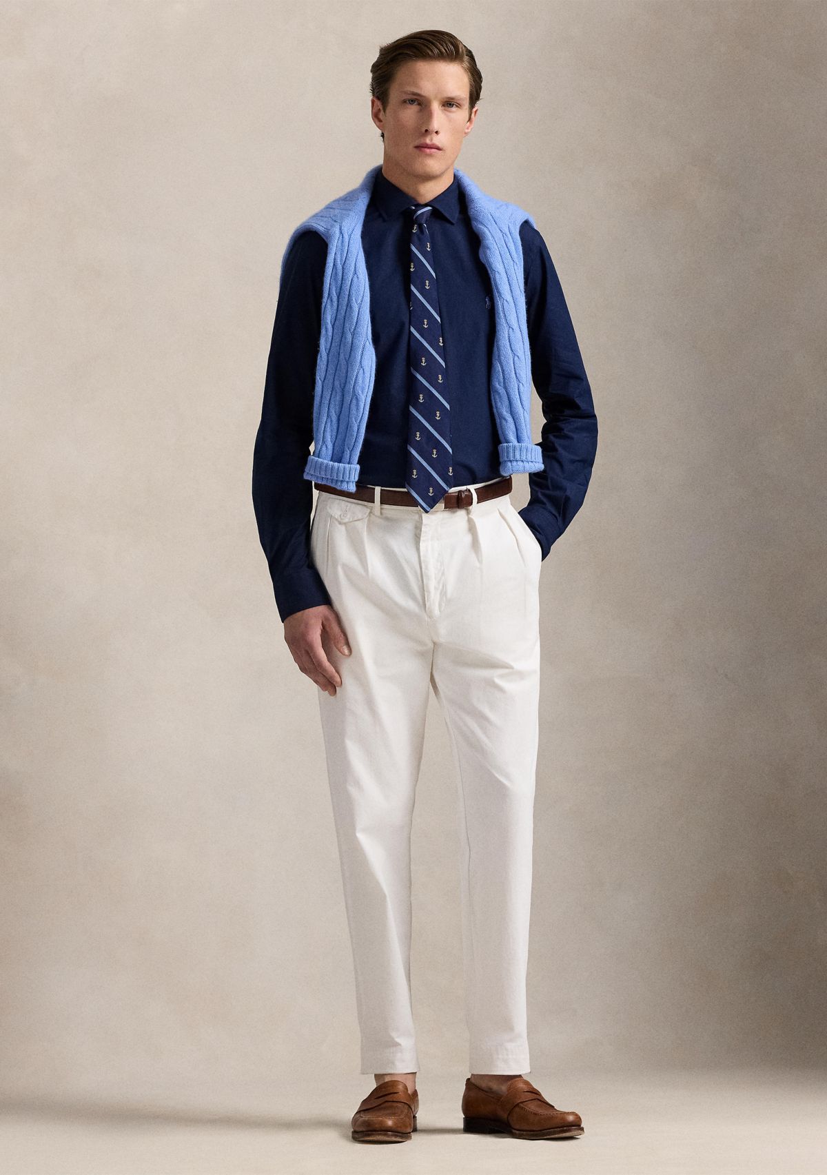 Classic Fit Stretch Poplin Shirt