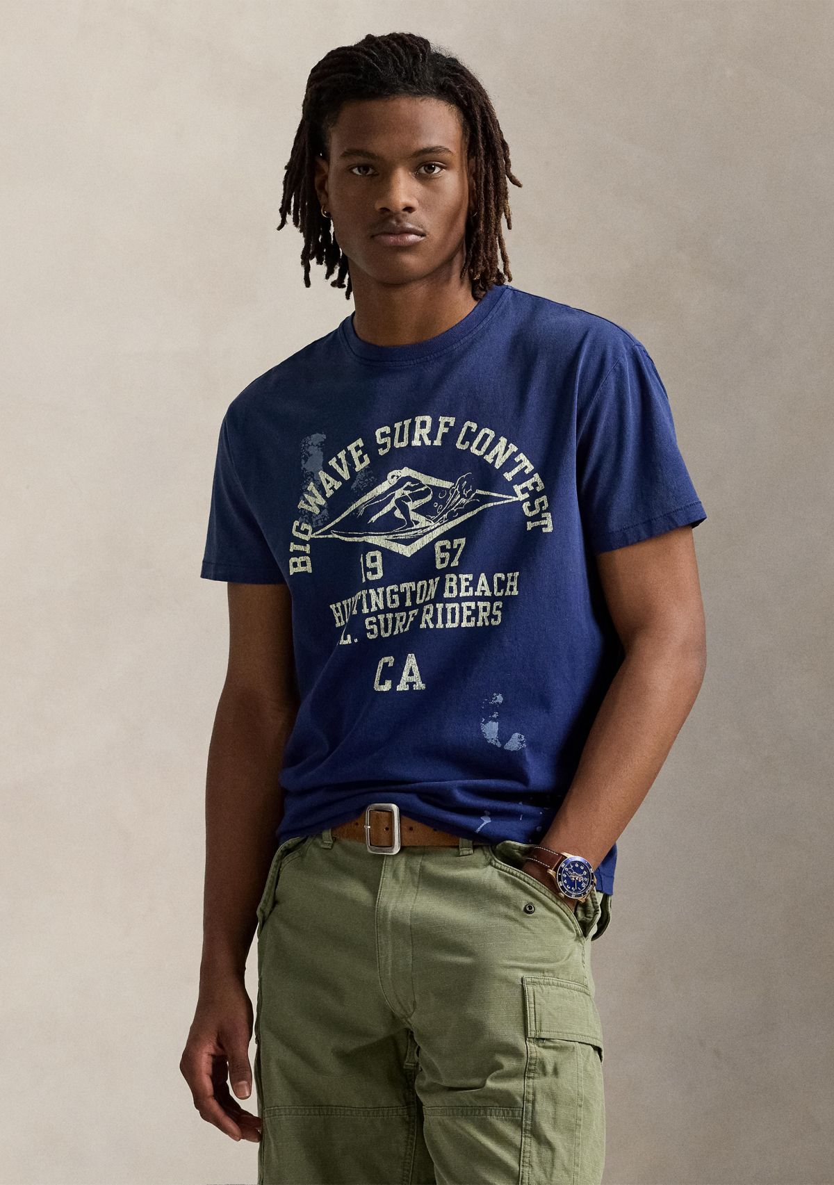 Classic Fit Jersey Graphic T-Shirt