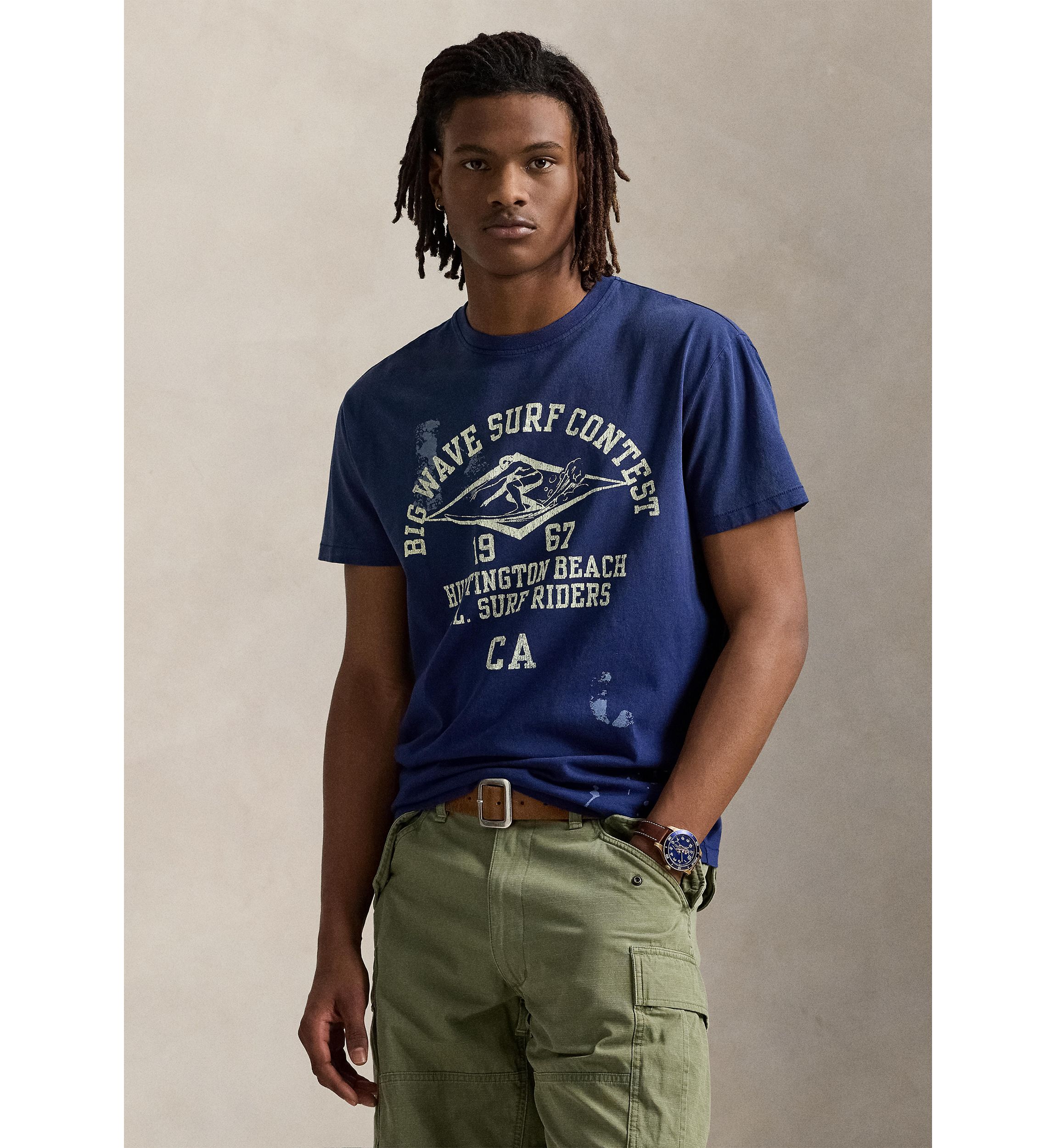 Classic Fit Jersey Graphic T-Shirt