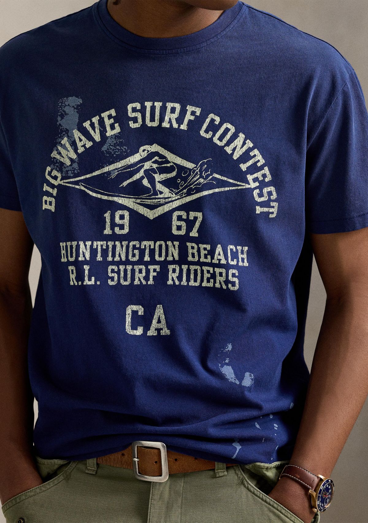 Classic Fit Jersey Graphic T-Shirt