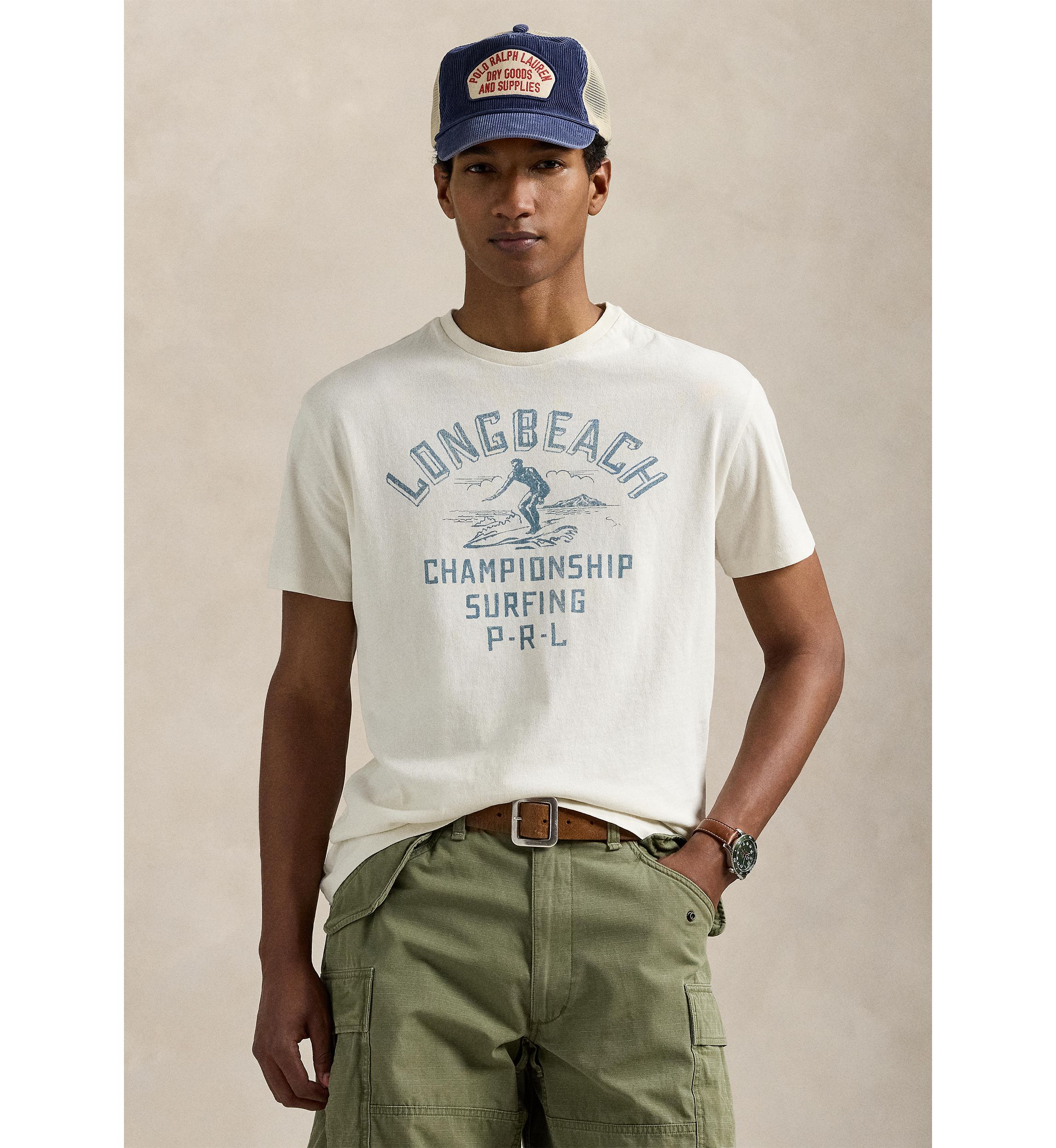 Classic Fit Jersey Graphic T-Shirt
