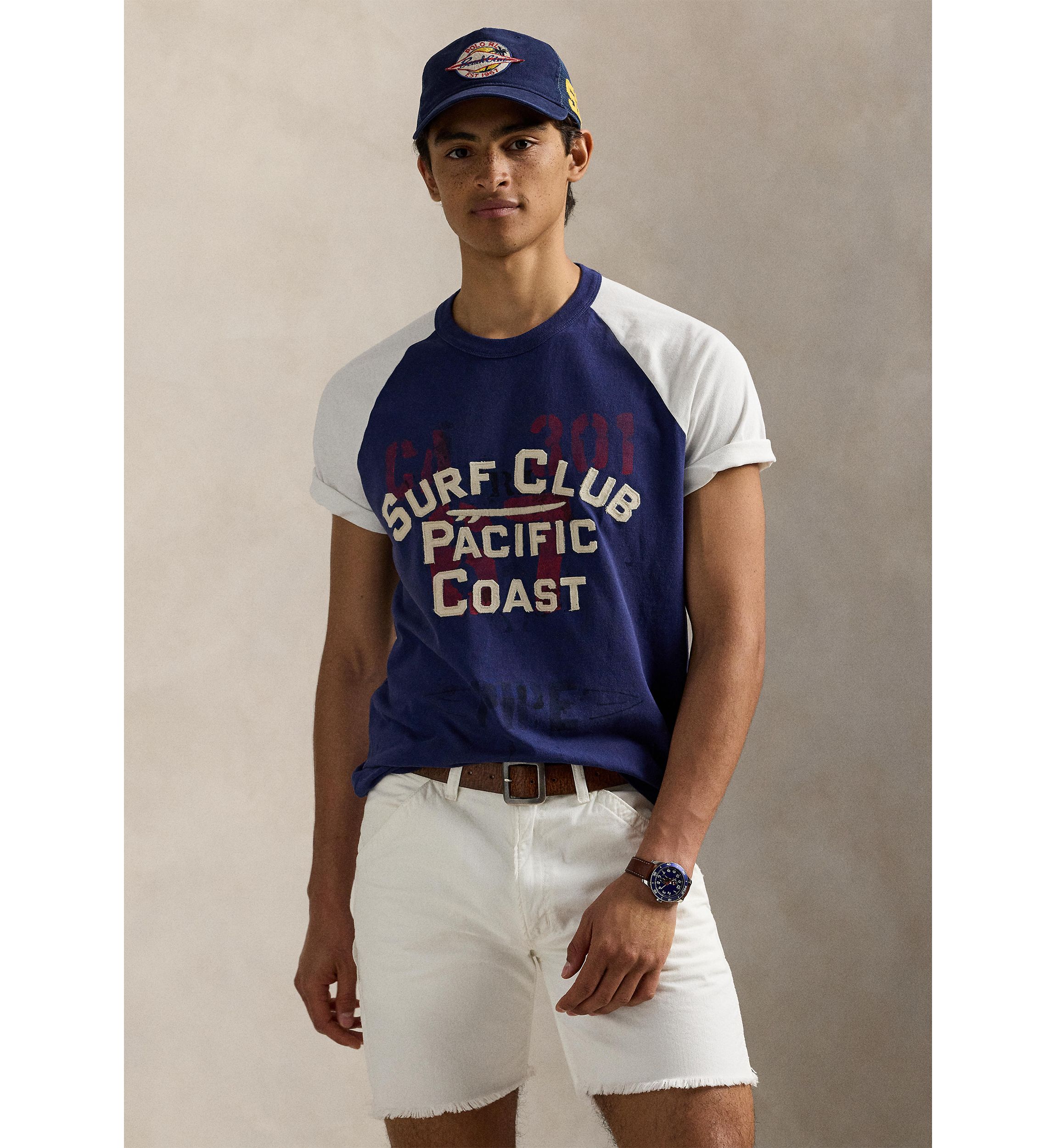 Classic Fit Jersey Graphic T-Shirt