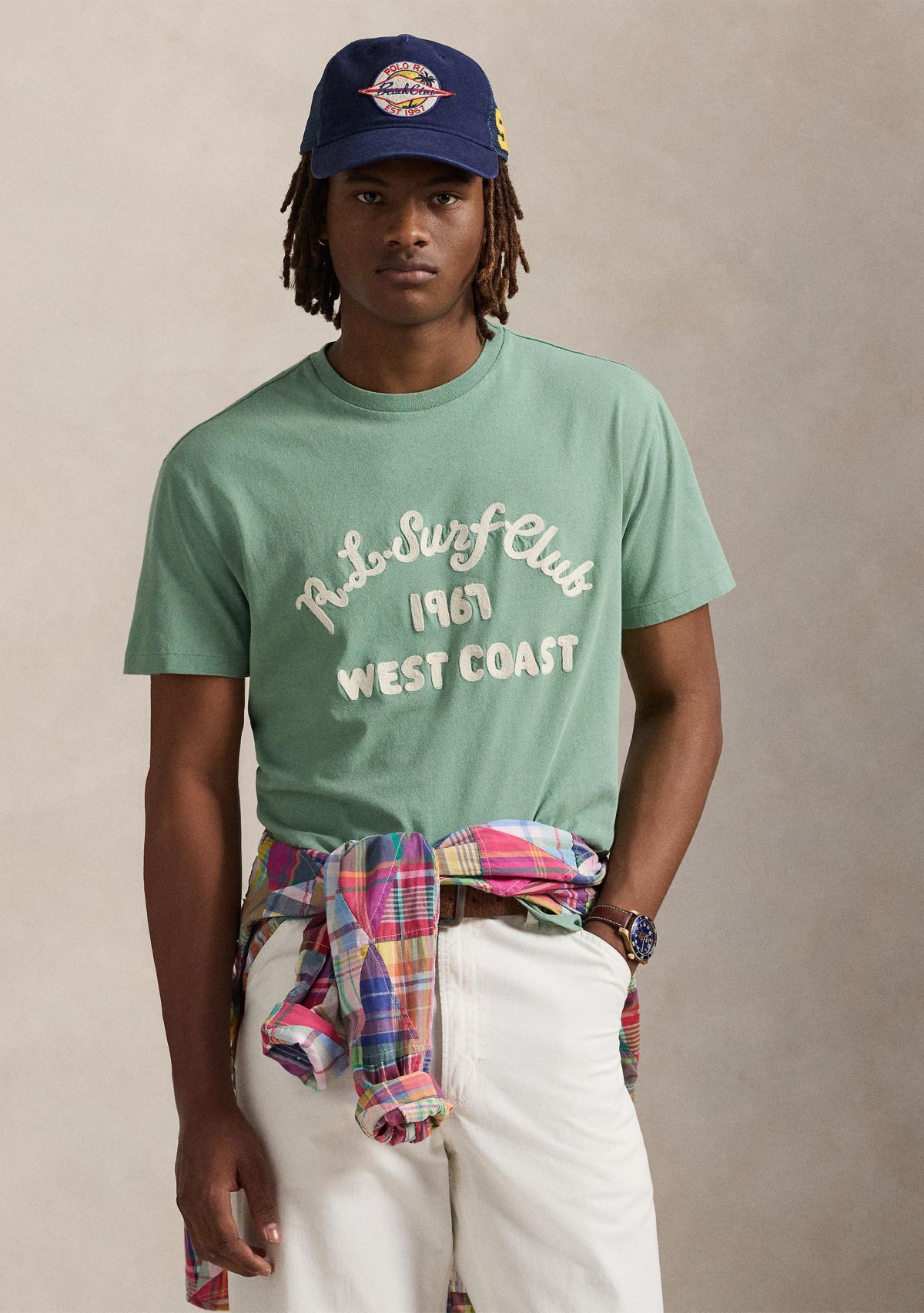 Classic Fit Embroidered Jersey T-Shirt