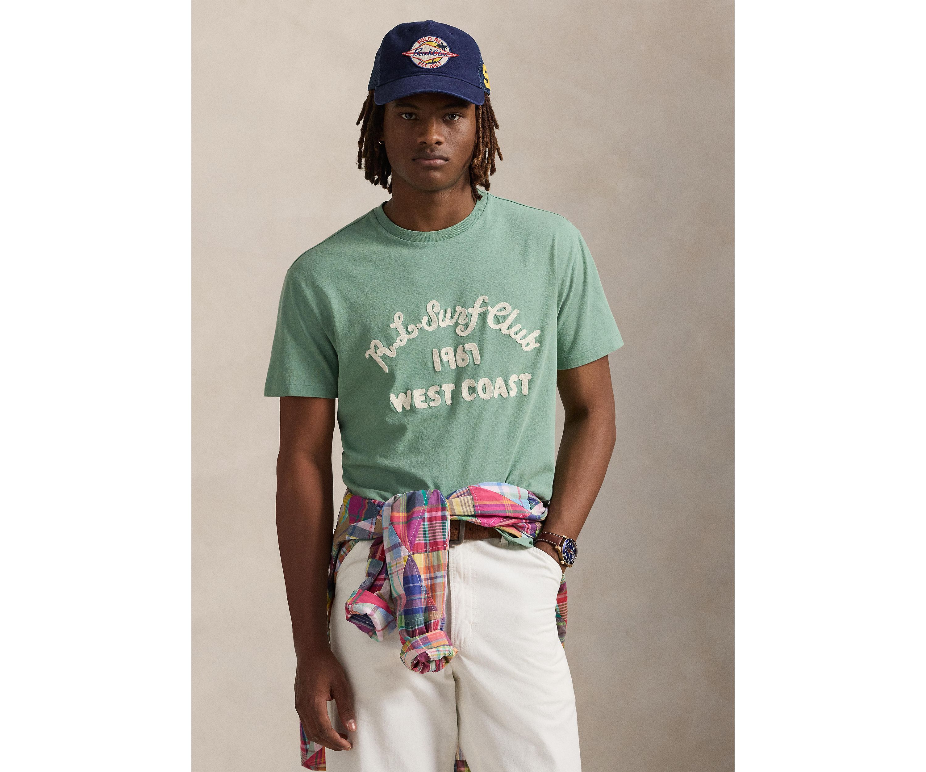 Classic Fit Embroidered Jersey T-Shirt