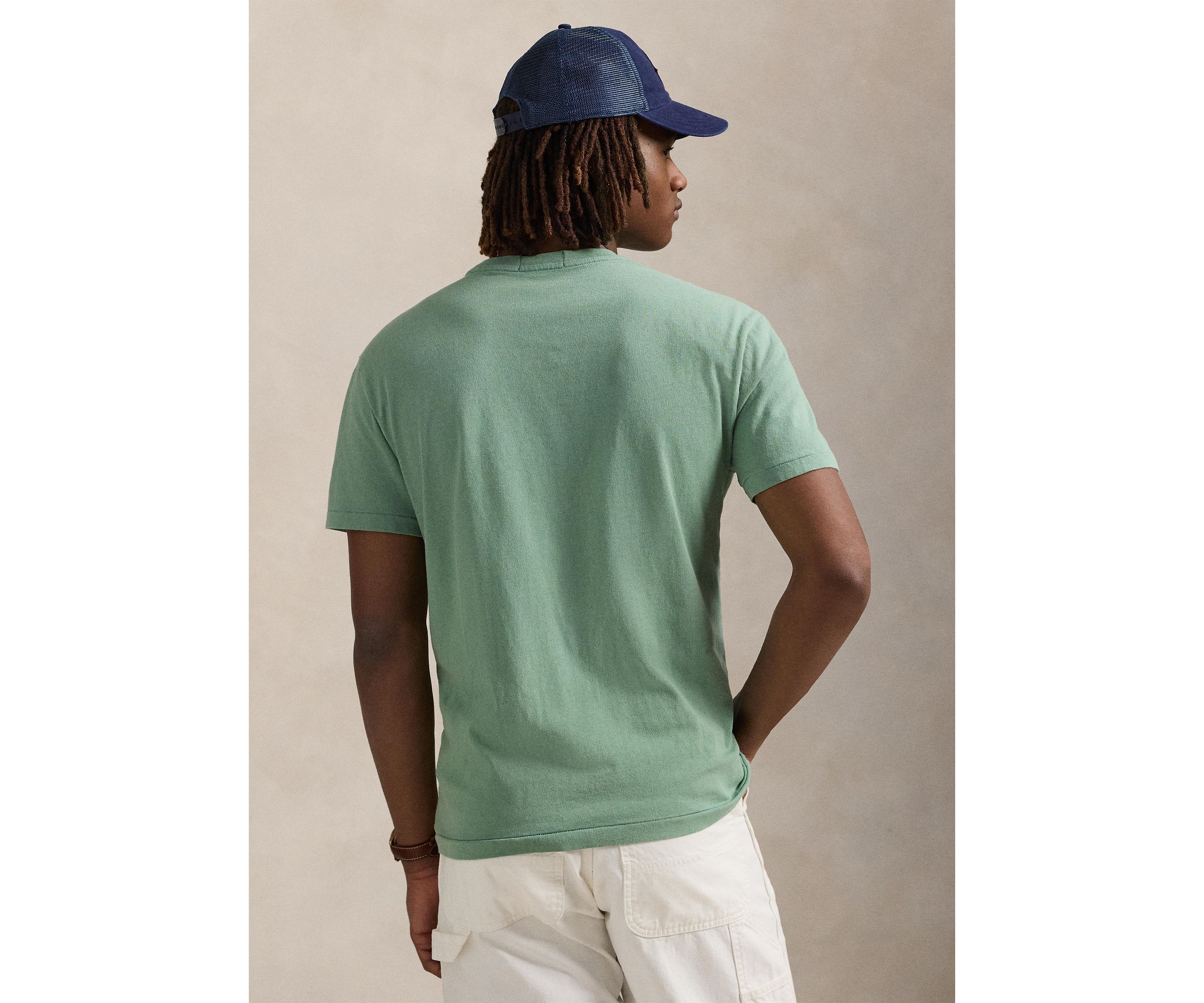 Classic Fit Embroidered Jersey T-Shirt