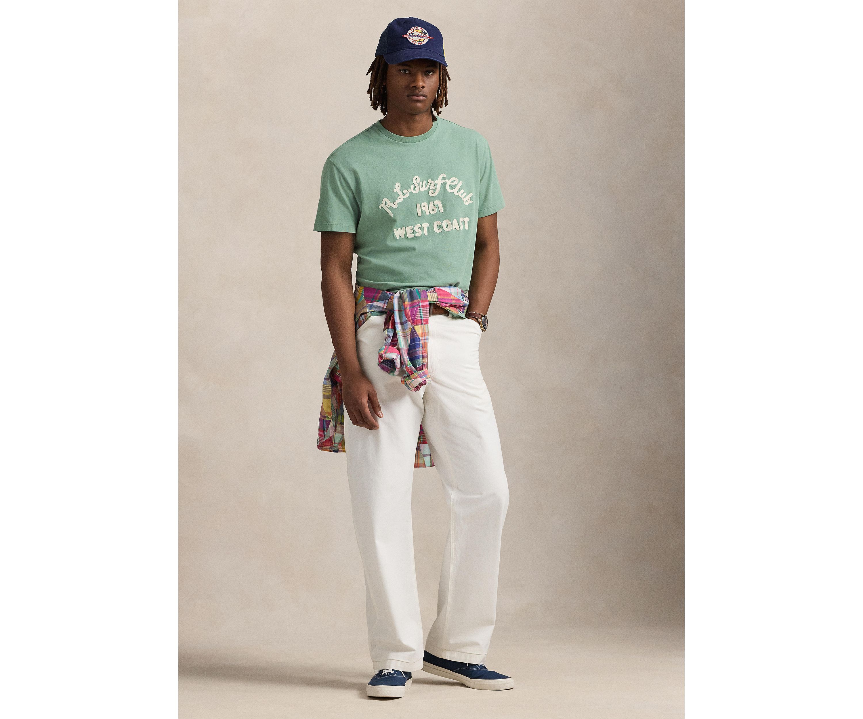 Classic Fit Embroidered Jersey T-Shirt