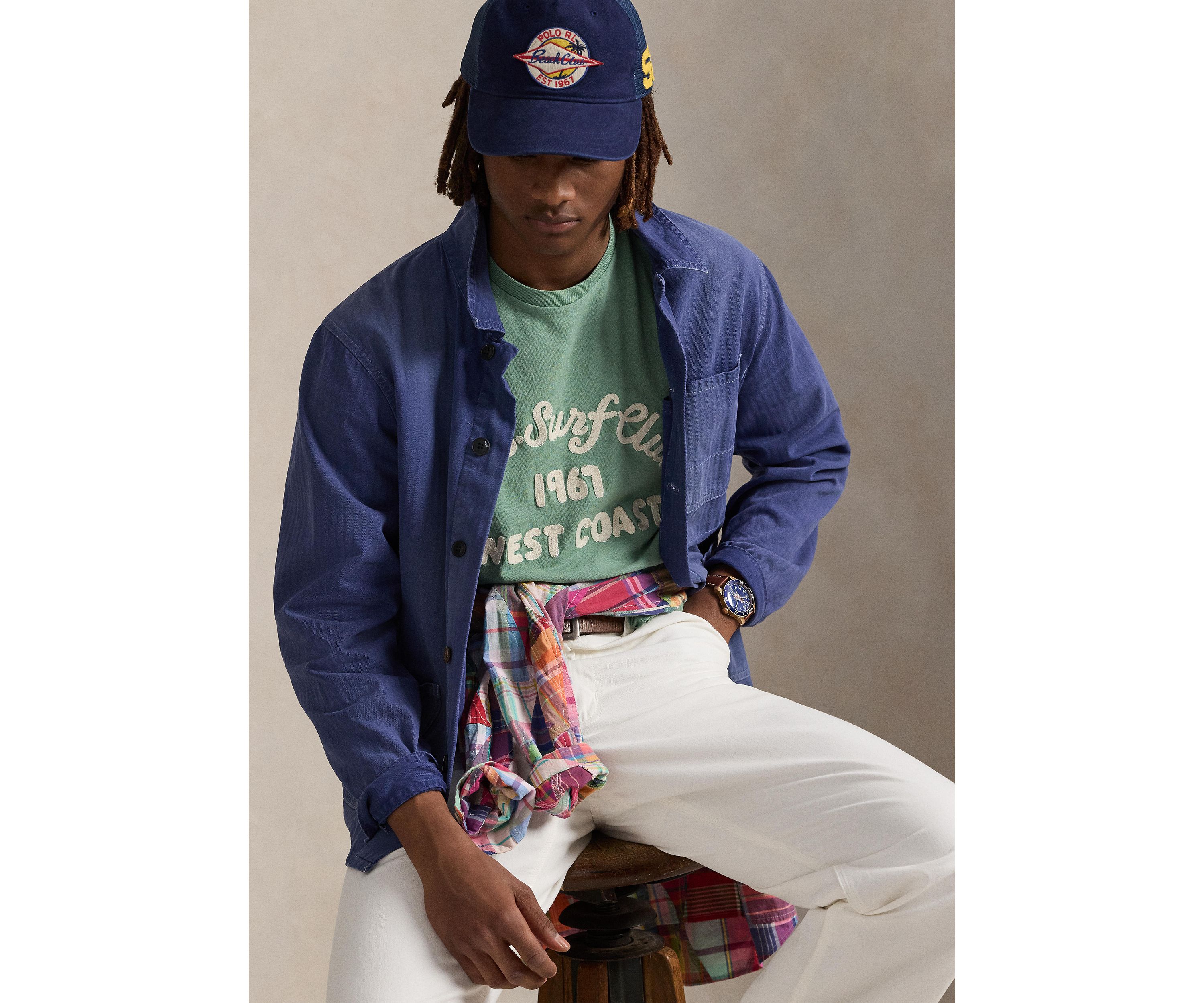 Classic Fit Embroidered Jersey T-Shirt