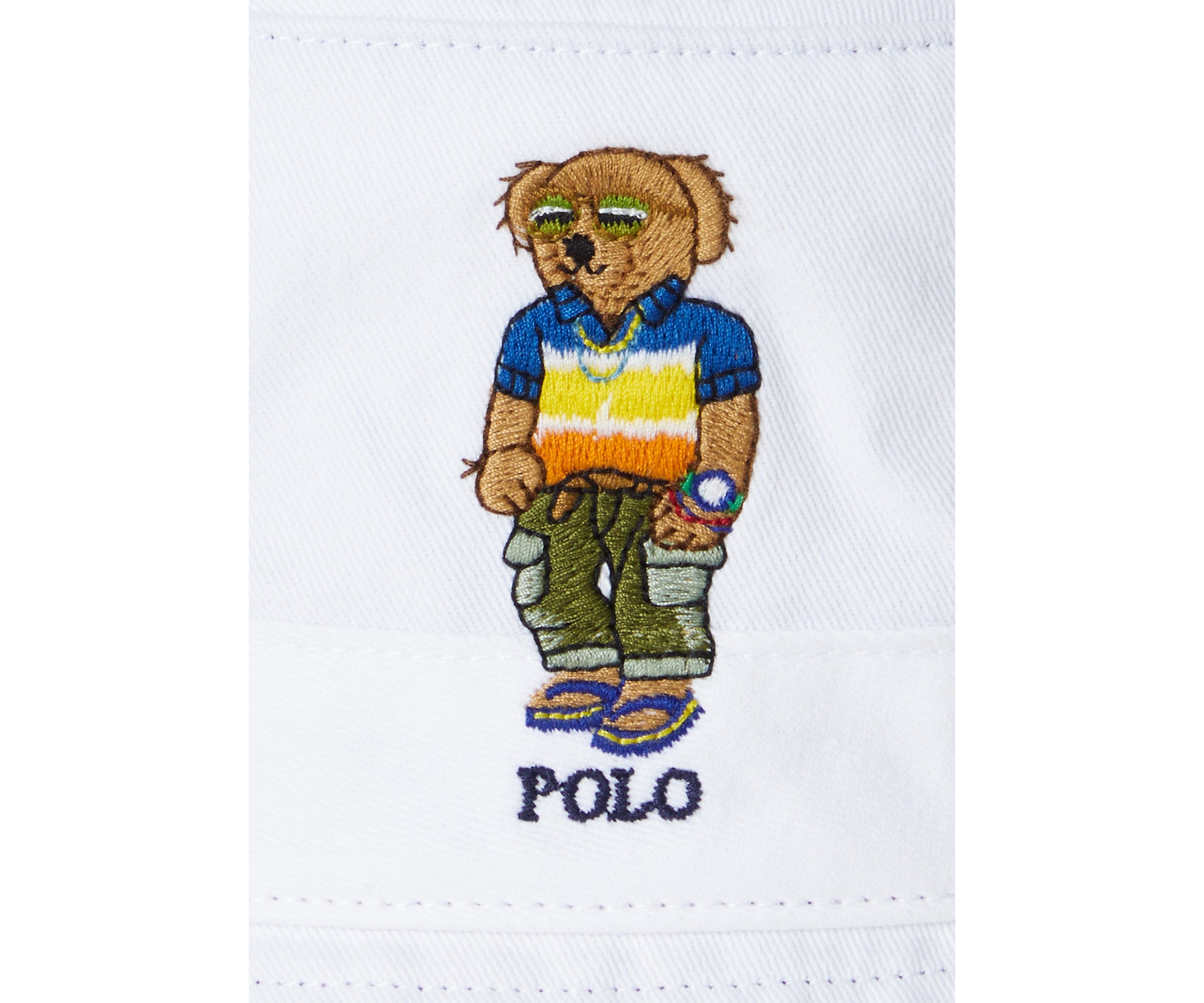 Polo Bear Twill Bucket Hat