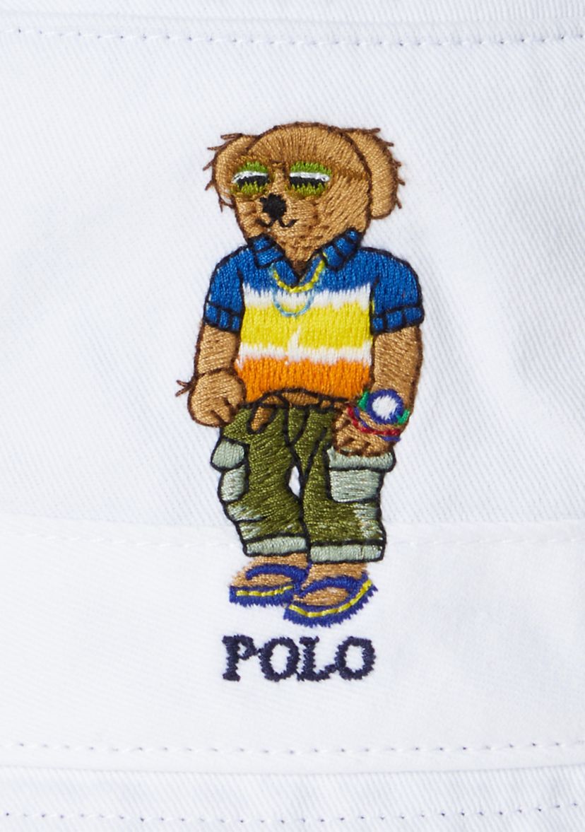 Polo Bear Twill Bucket Hat