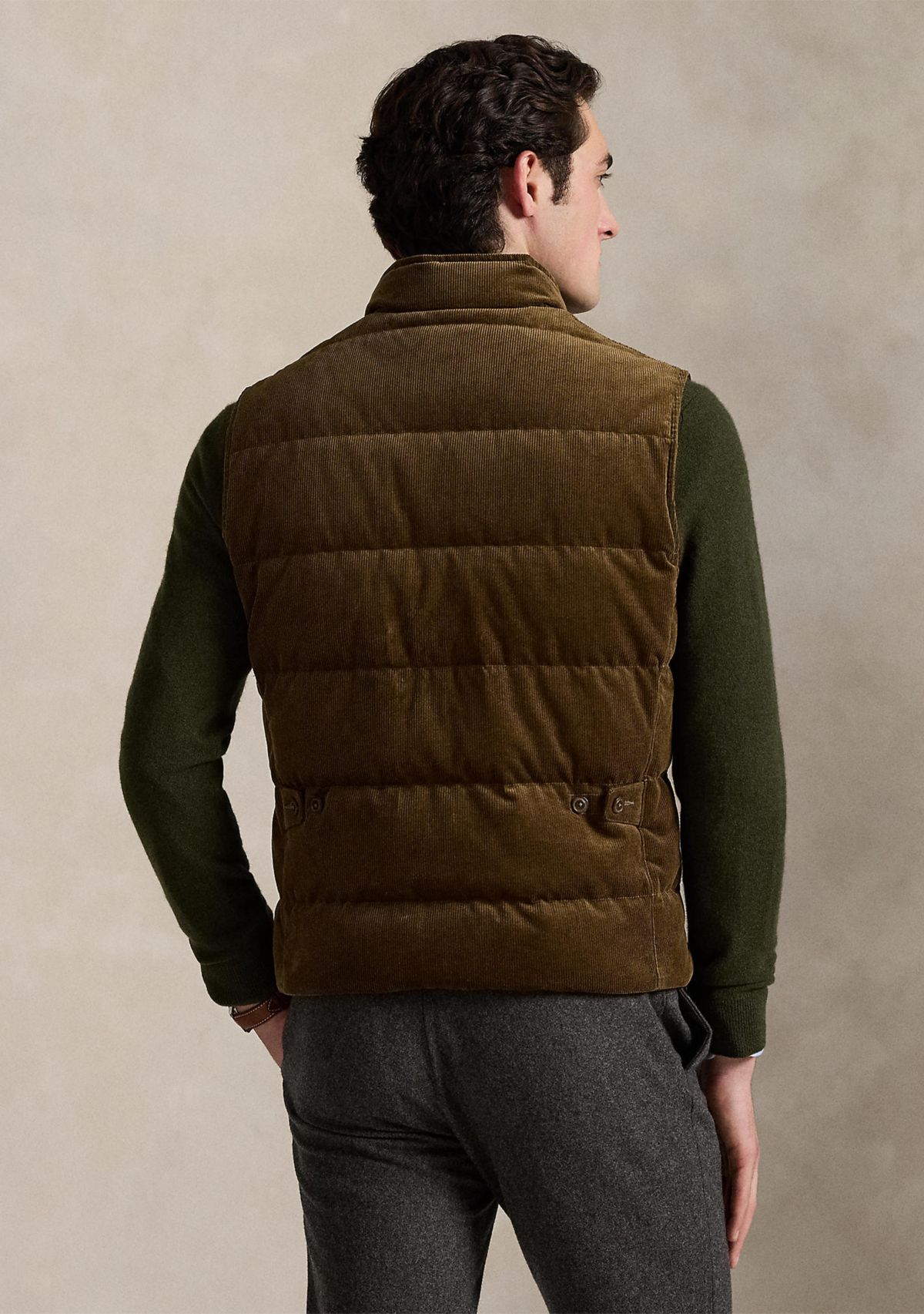 Quilted Corduroy Vest