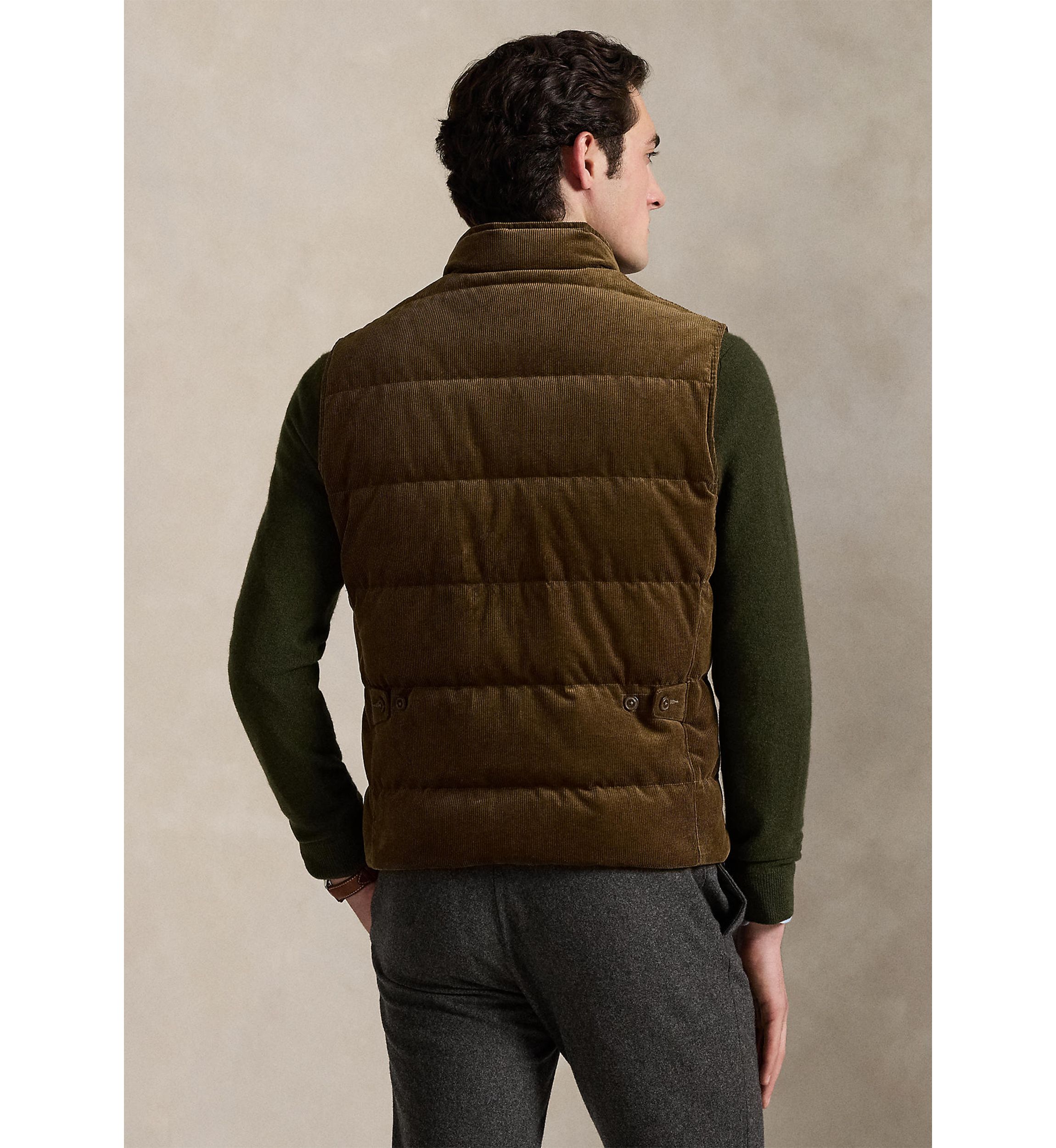 Quilted Corduroy Vest