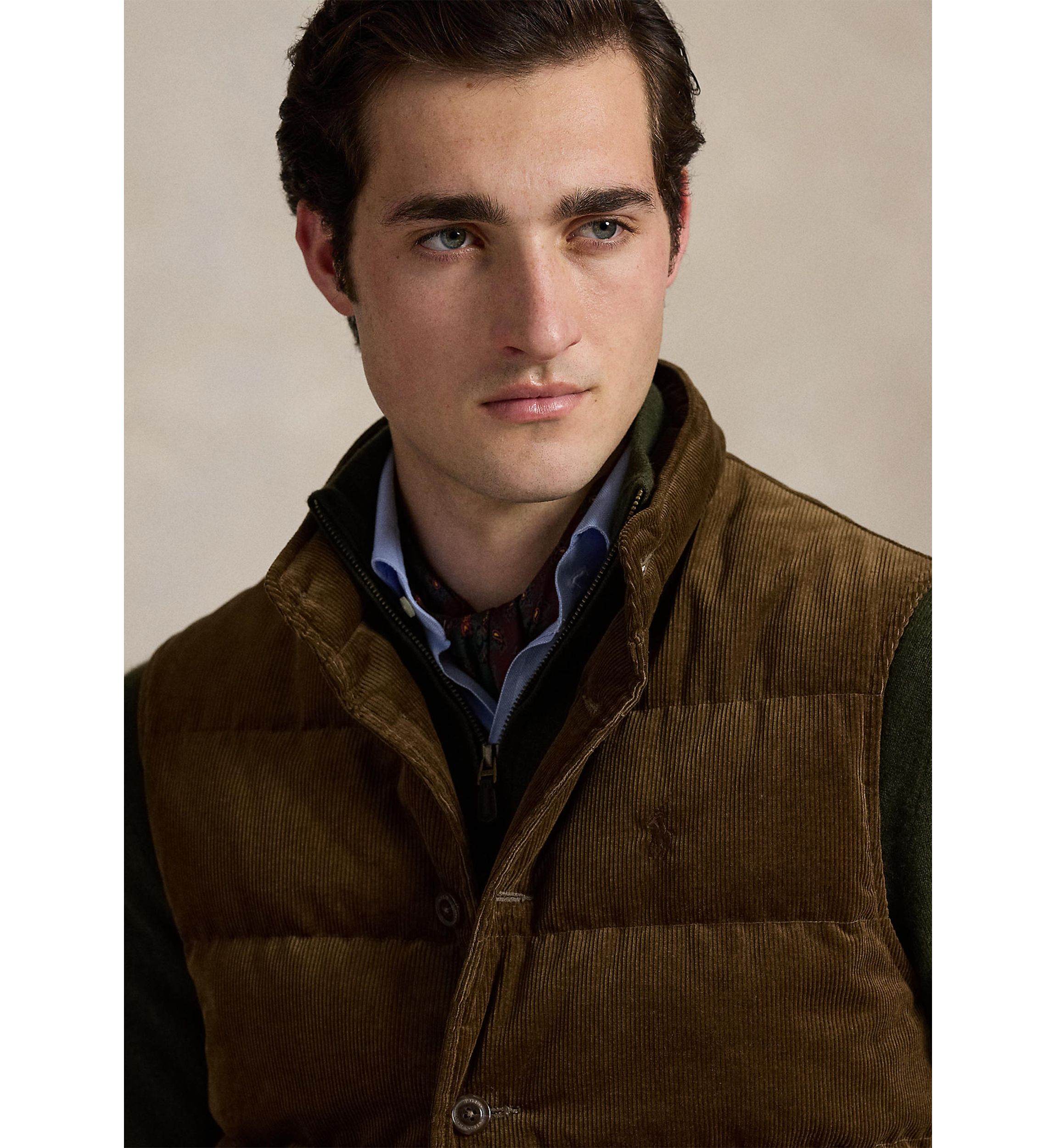 Quilted Corduroy Vest