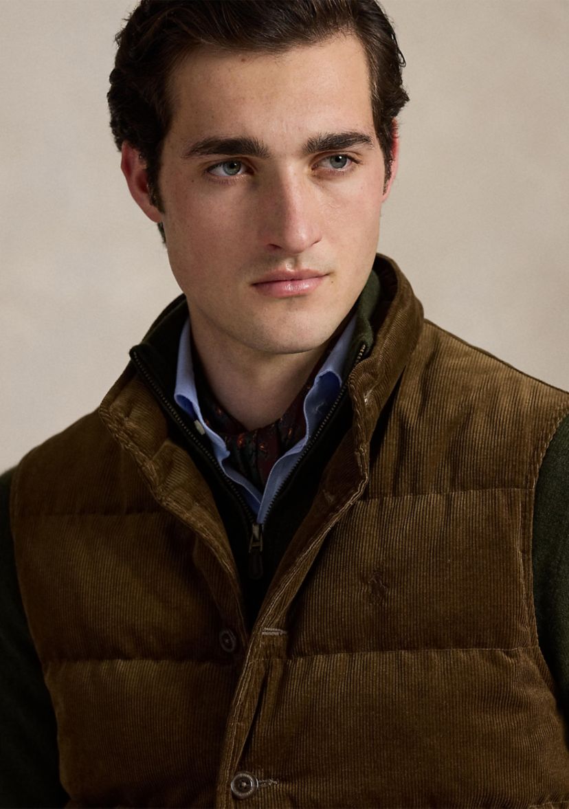Quilted Corduroy Vest