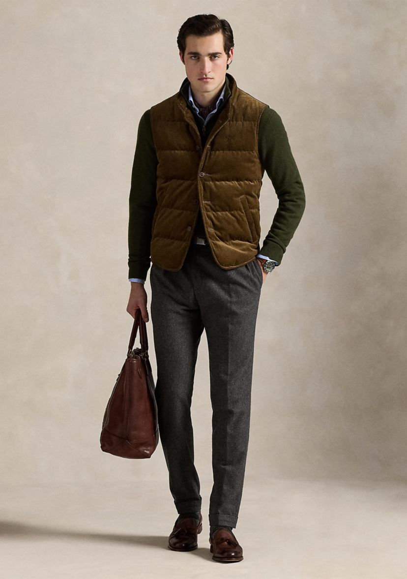 Quilted Corduroy Vest