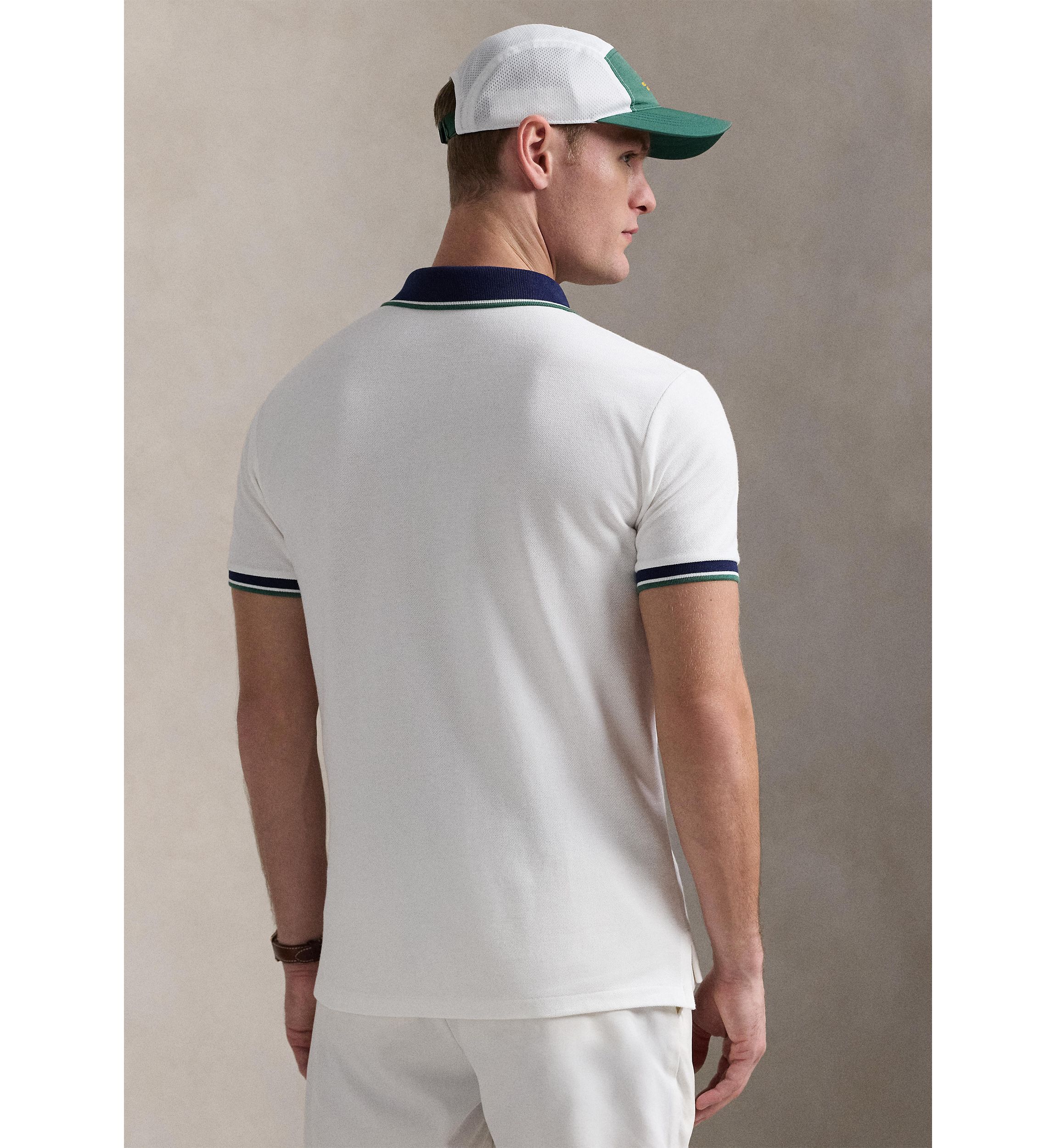 Classic Fit Mesh Polo Shirt