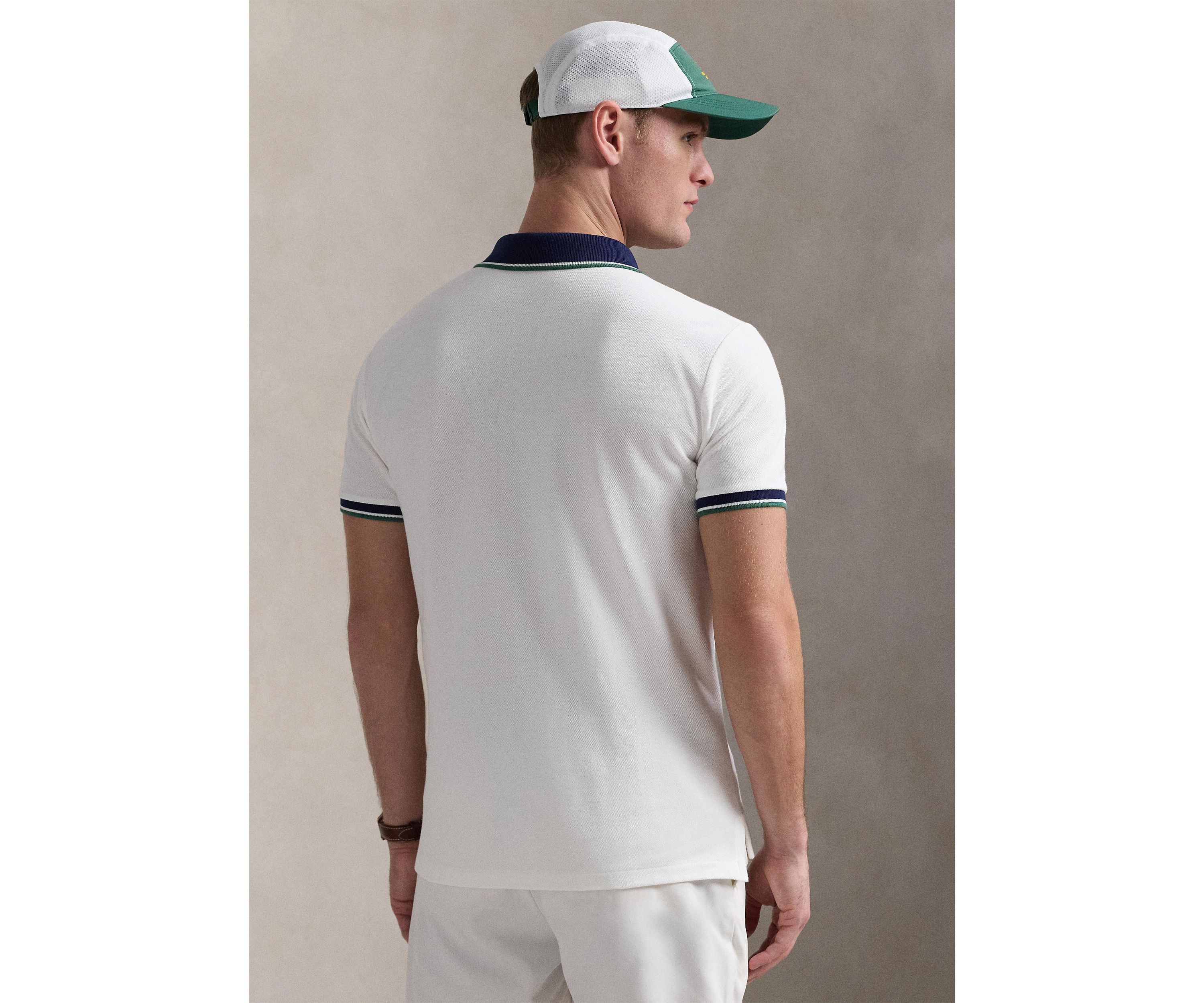 Classic Fit Mesh Polo Shirt