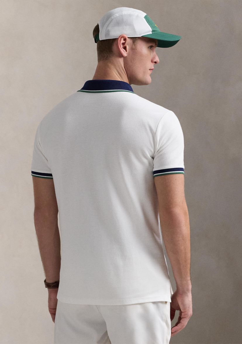Classic Fit Mesh Polo Shirt