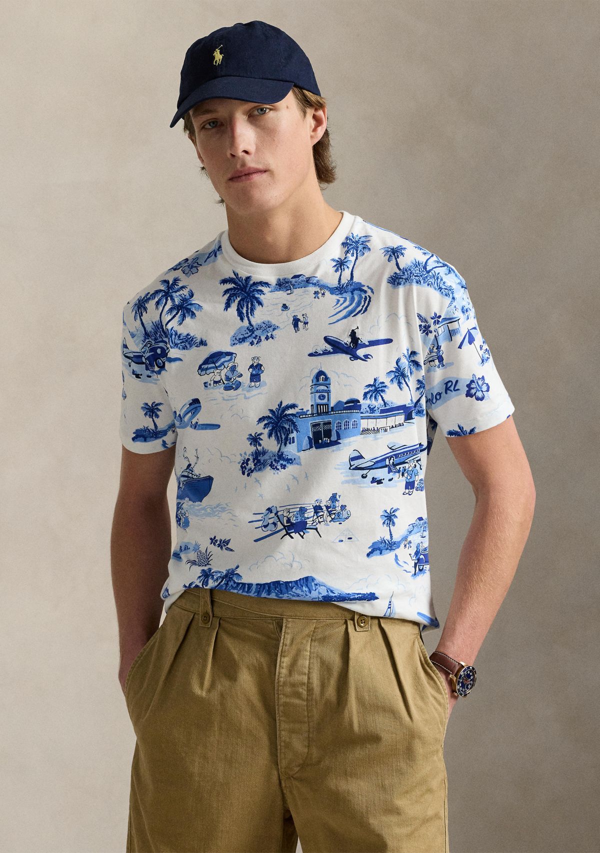 Classic Fit Polo Bear Jersey T-Shirt