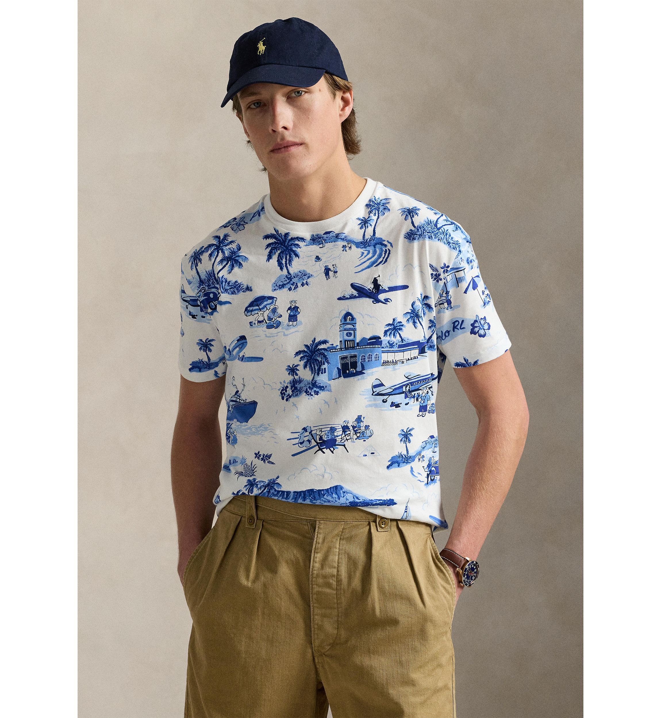 Classic Fit Polo Bear Jersey T-Shirt