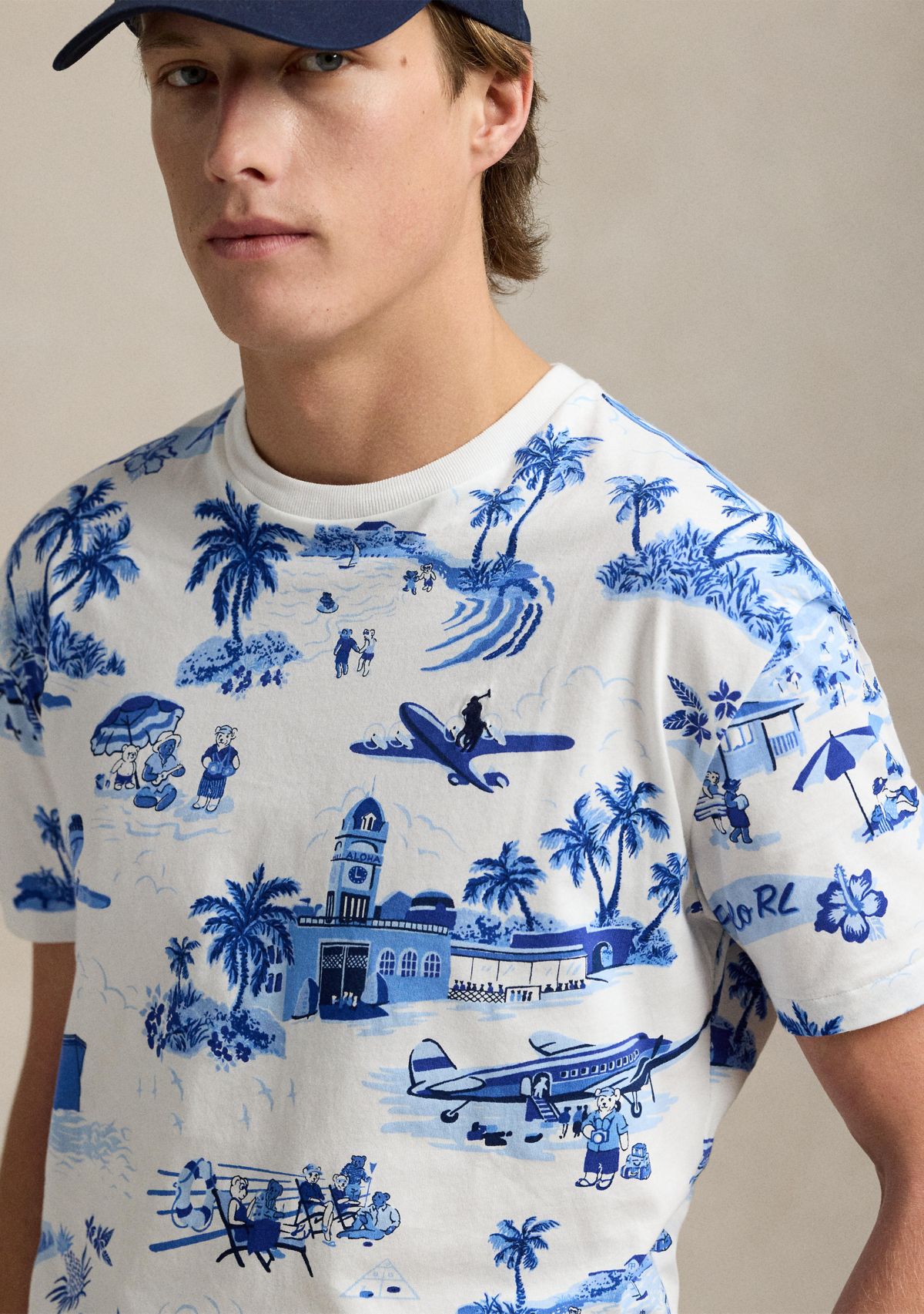 Classic Fit Polo Bear Jersey T-Shirt