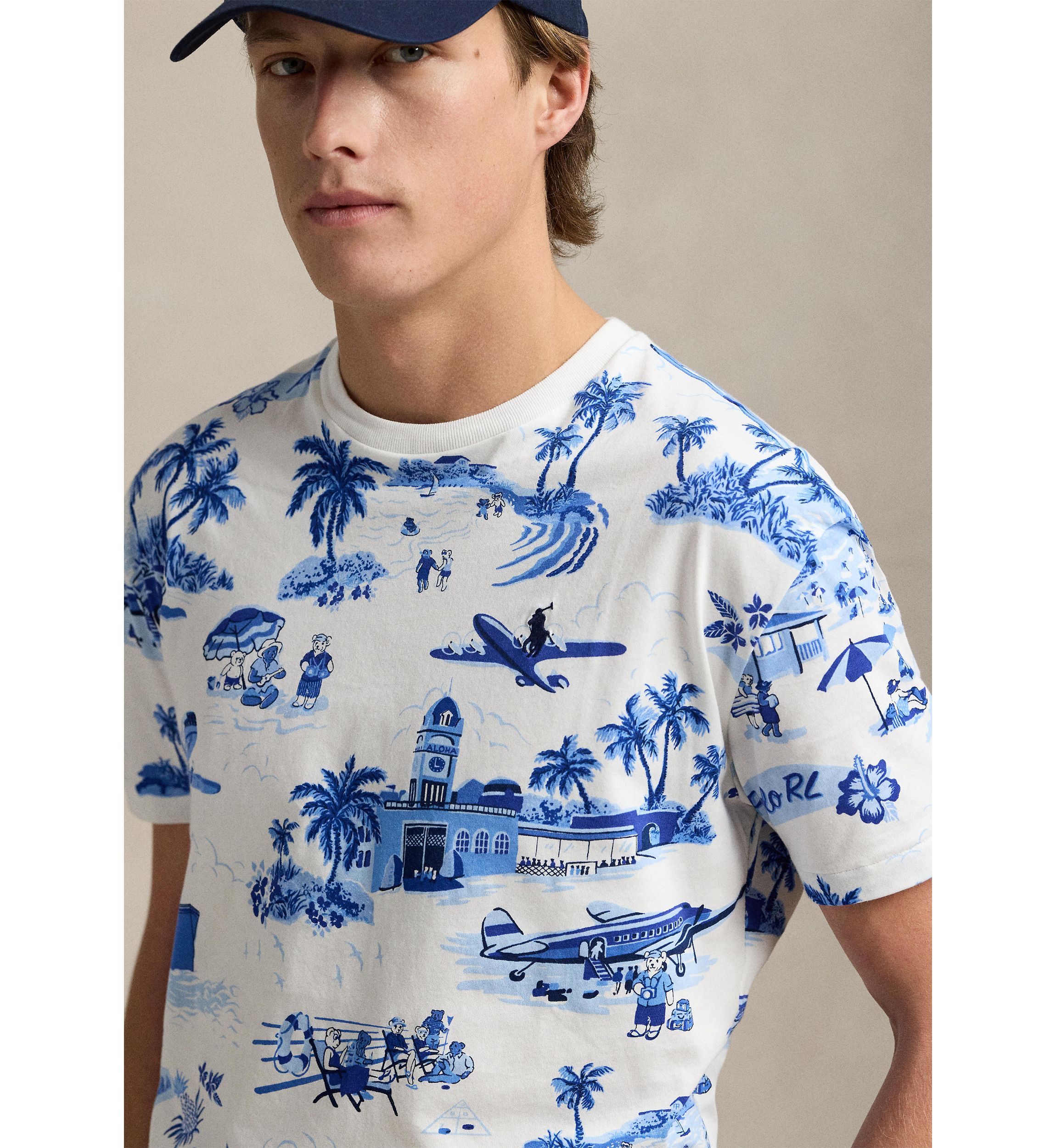 Classic Fit Polo Bear Jersey T-Shirt