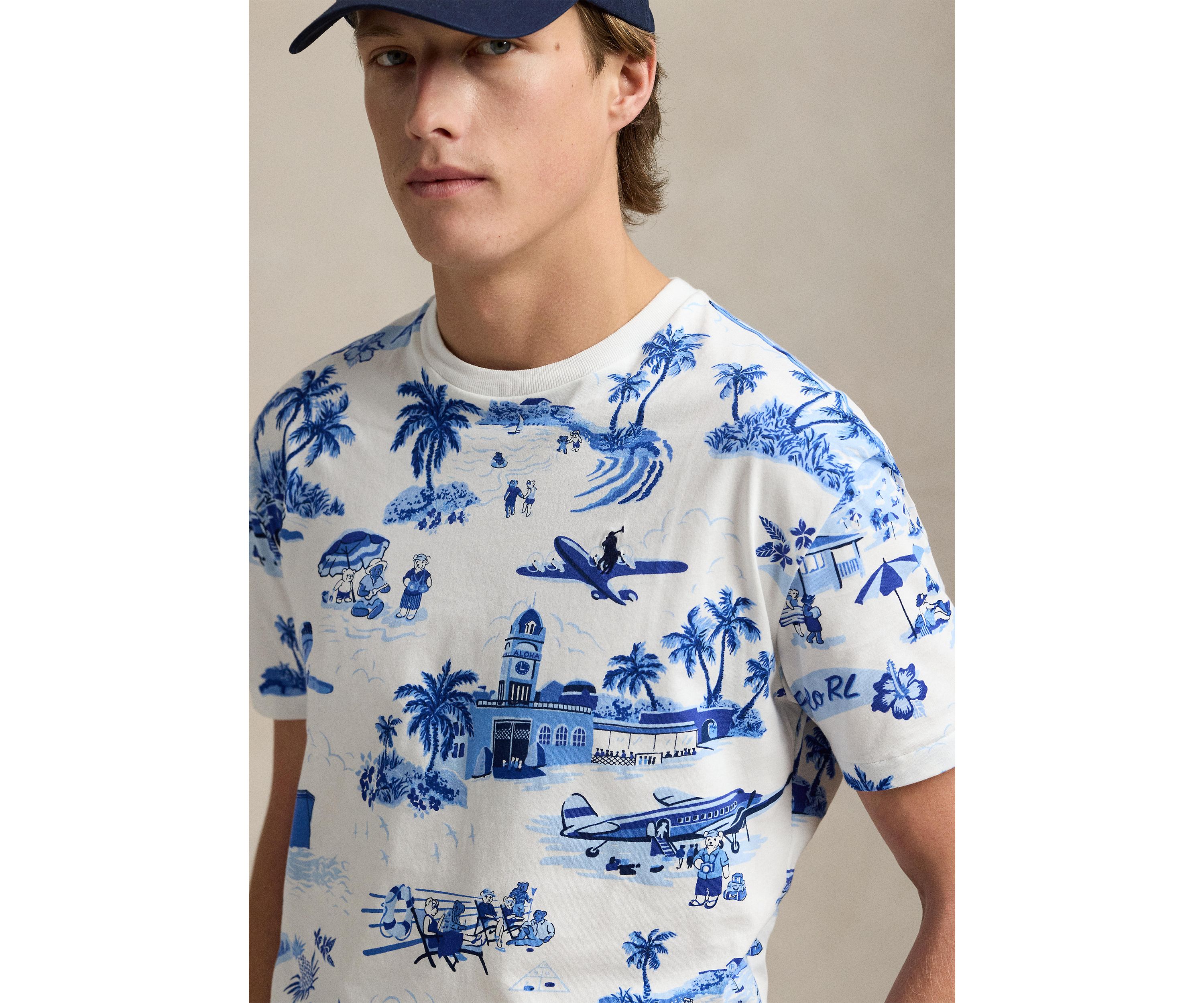 Classic Fit Polo Bear Jersey T-Shirt