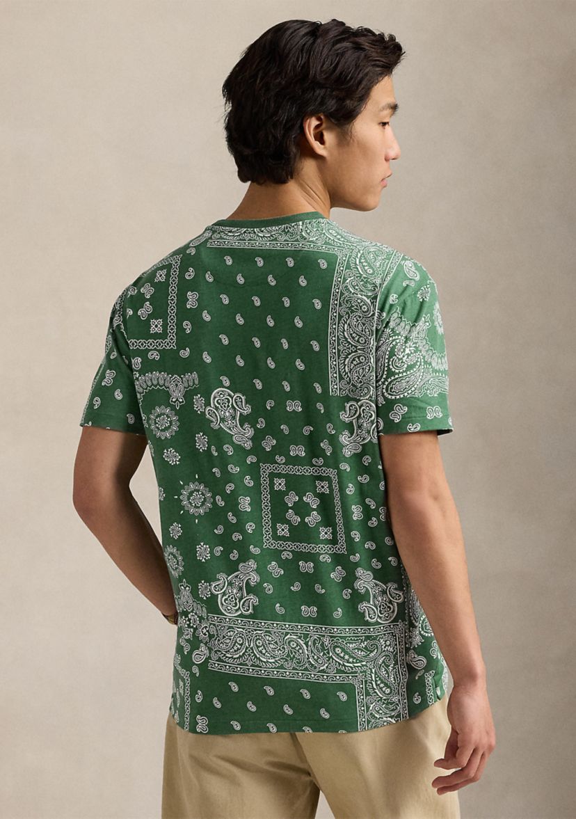 Classic Fit Bandanna Jersey T-Shirt