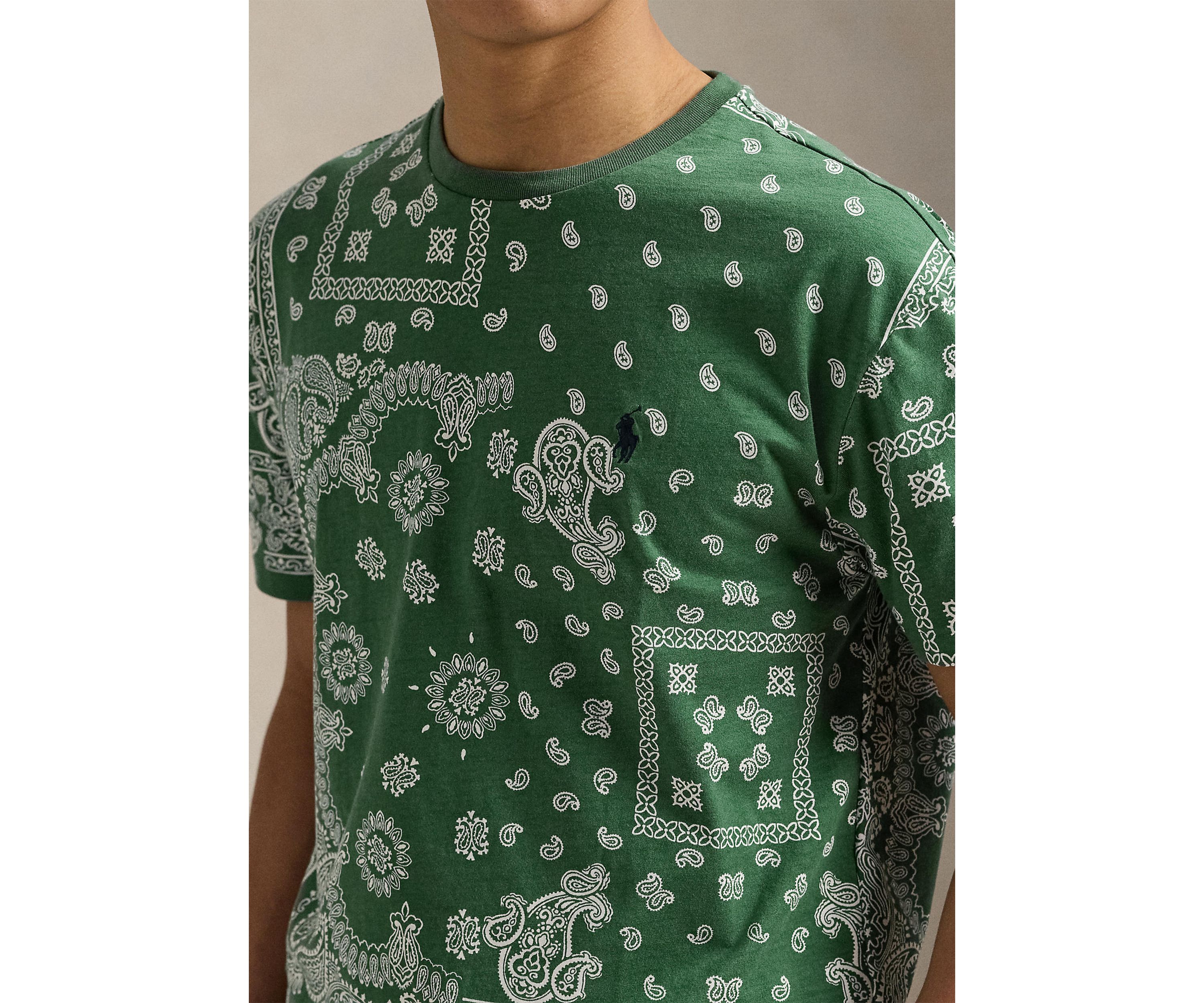 Classic Fit Bandanna Jersey T-Shirt