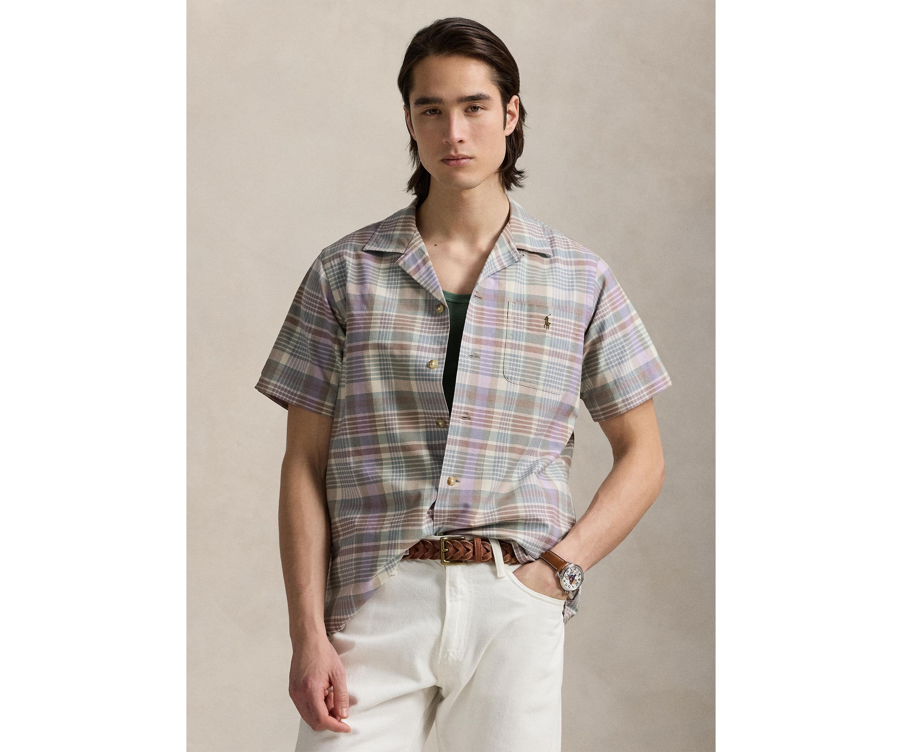 Short Sleeve Oxford Shirt 
