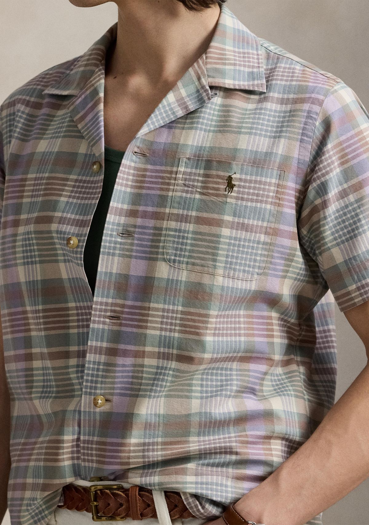 Short Sleeve Oxford Shirt 