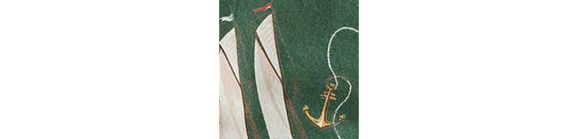 Classic Fit Sailboat Oxford Camp Shirt