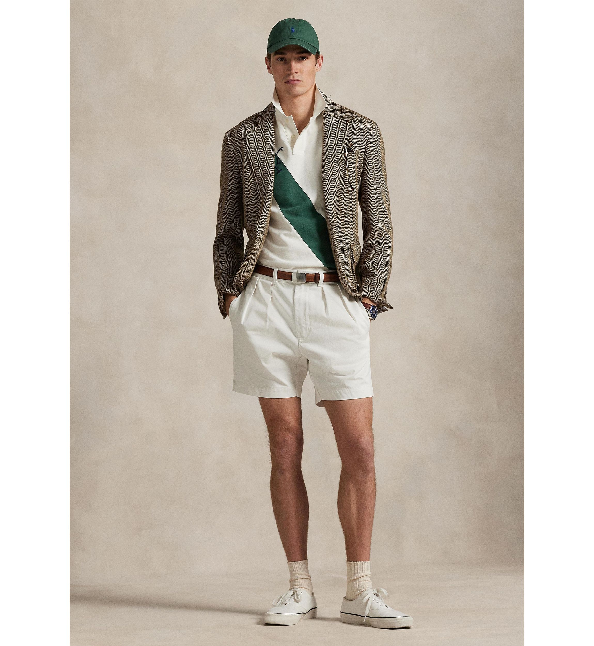 Classic Fit Big Pony Mesh Polo Shirt