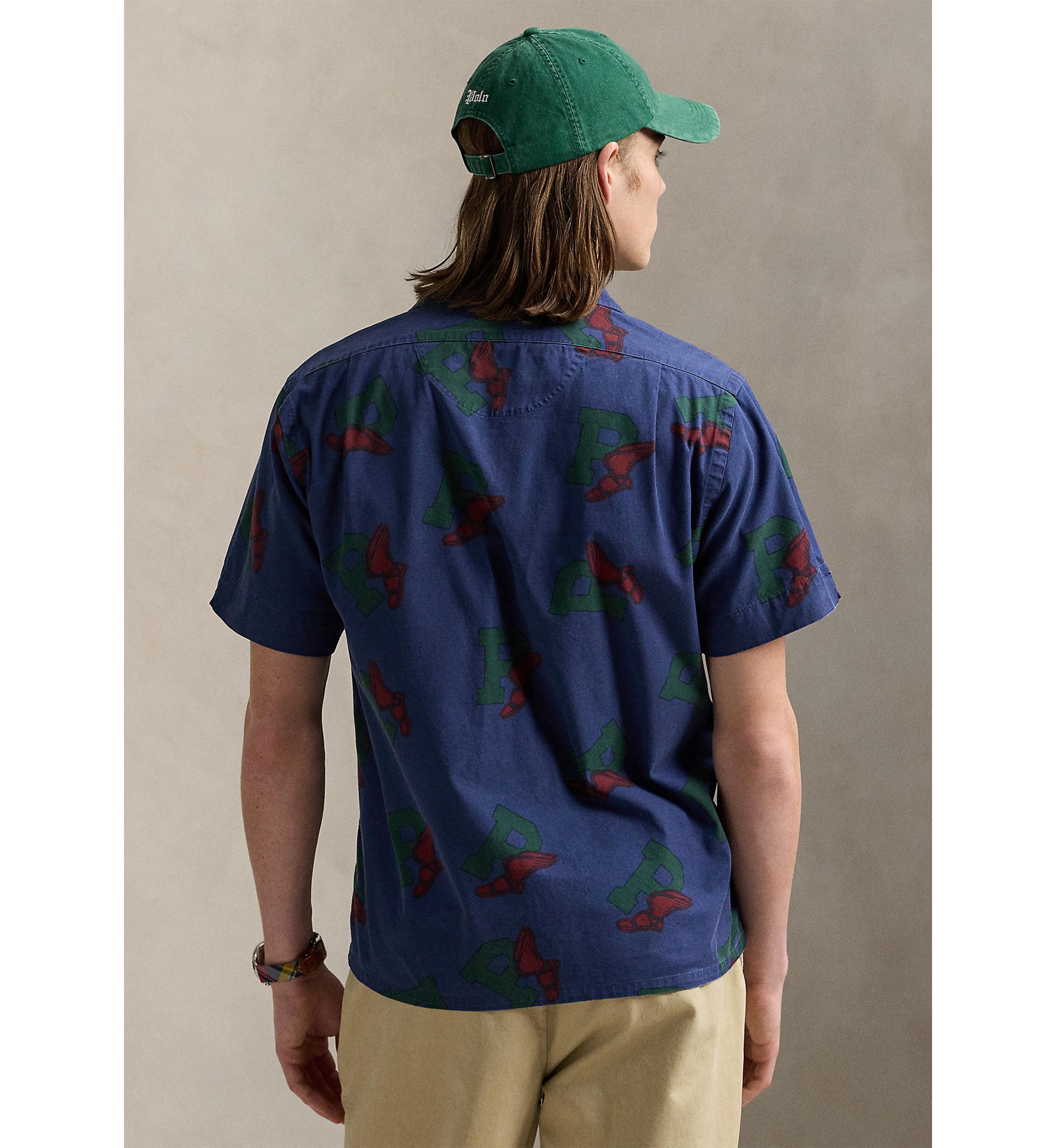 Classic Fit P-Wing Camp Shirt