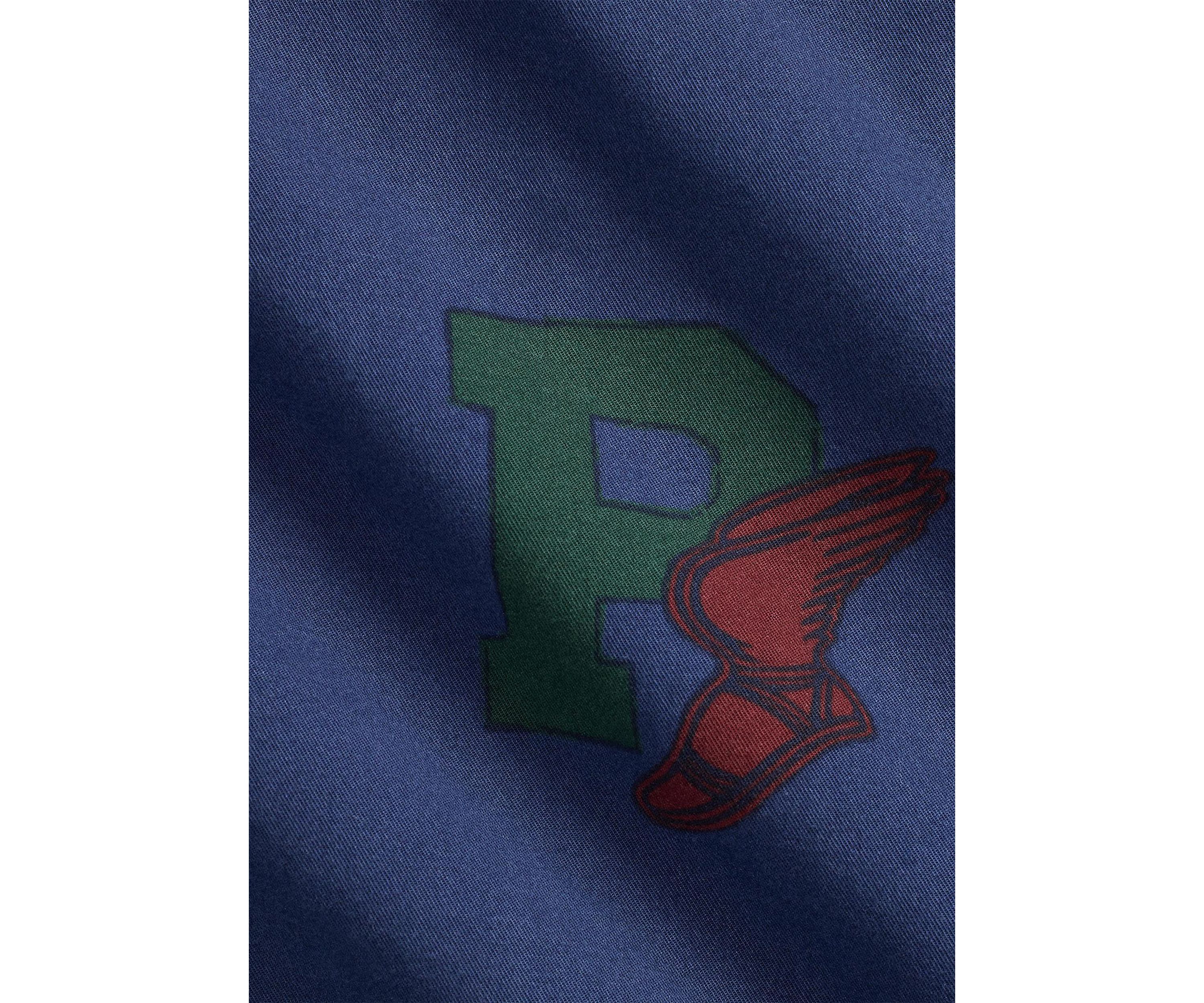 Classic Fit P-Wing Camp Shirt