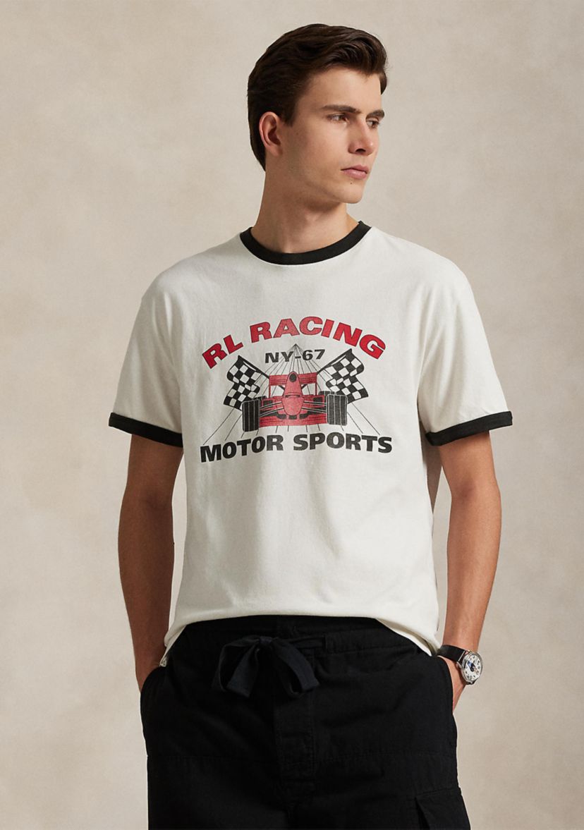 Classic Fit Jersey Graphic T-Shirt