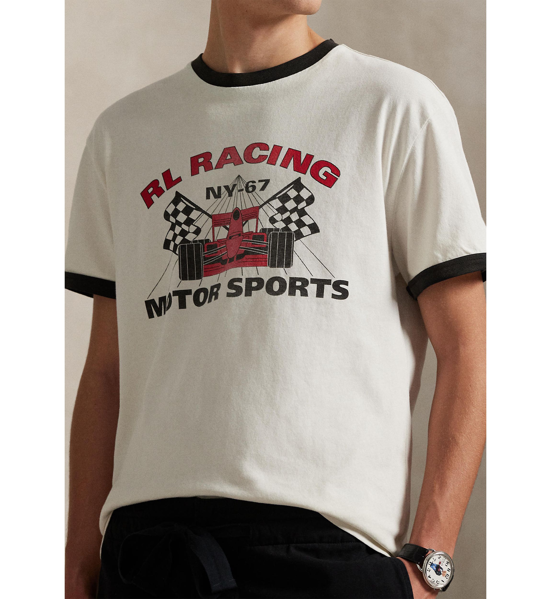Classic Fit Jersey Graphic T-Shirt