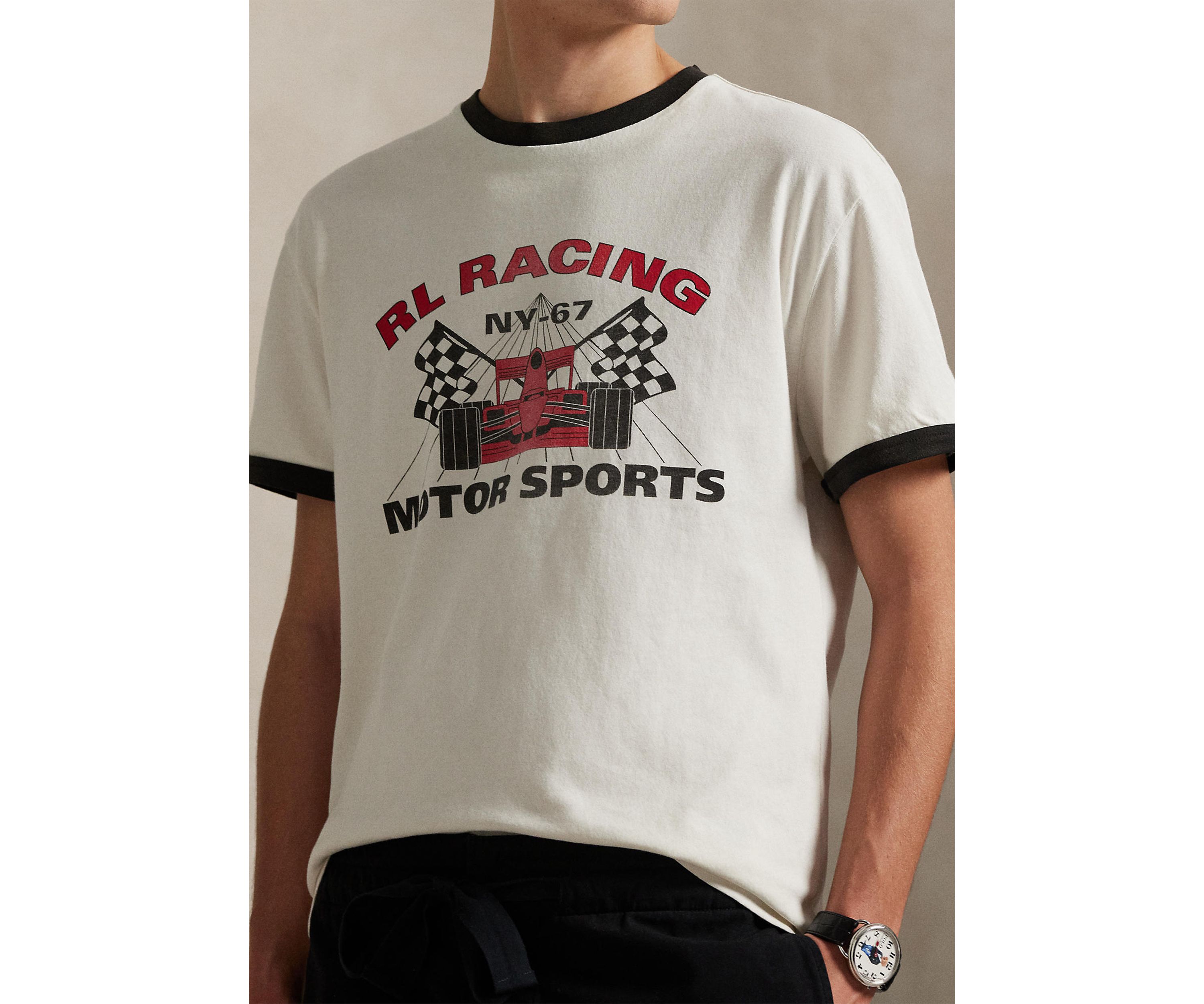 Classic Fit Jersey Graphic T-Shirt