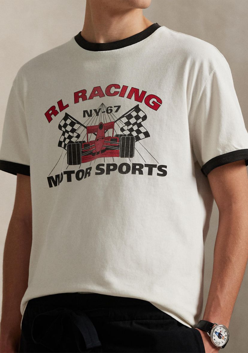 Classic Fit Jersey Graphic T-Shirt