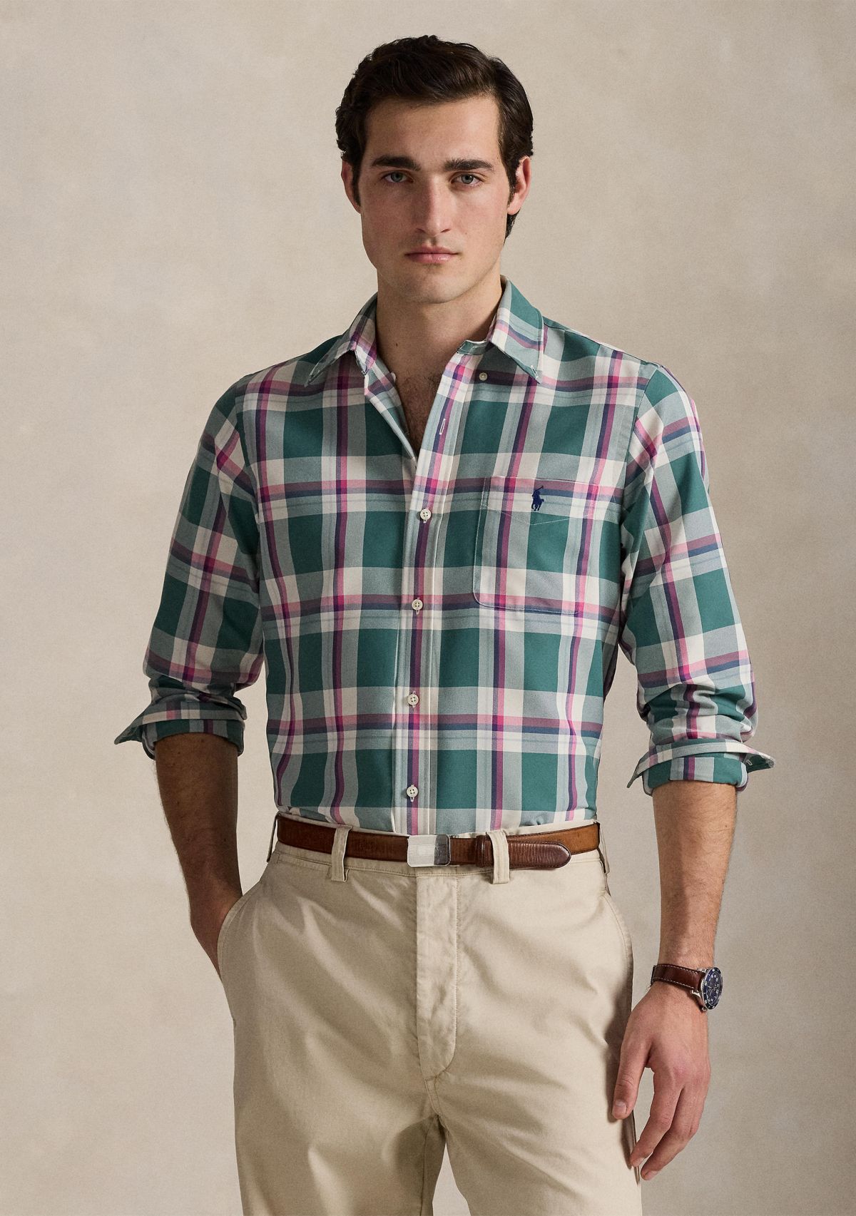 Classic Fit Performance Oxford Shirt