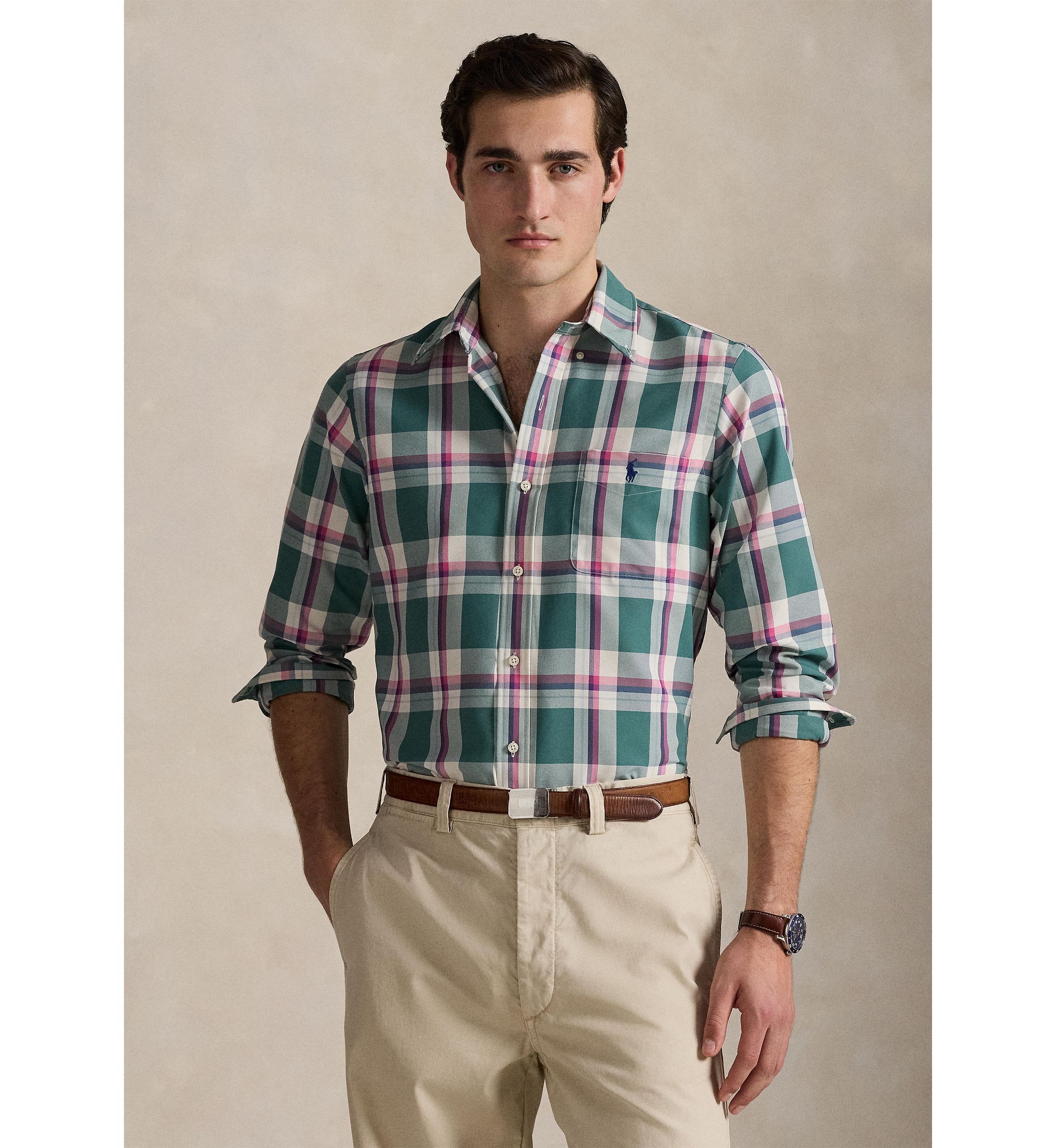 Classic Fit Performance Oxford Shirt