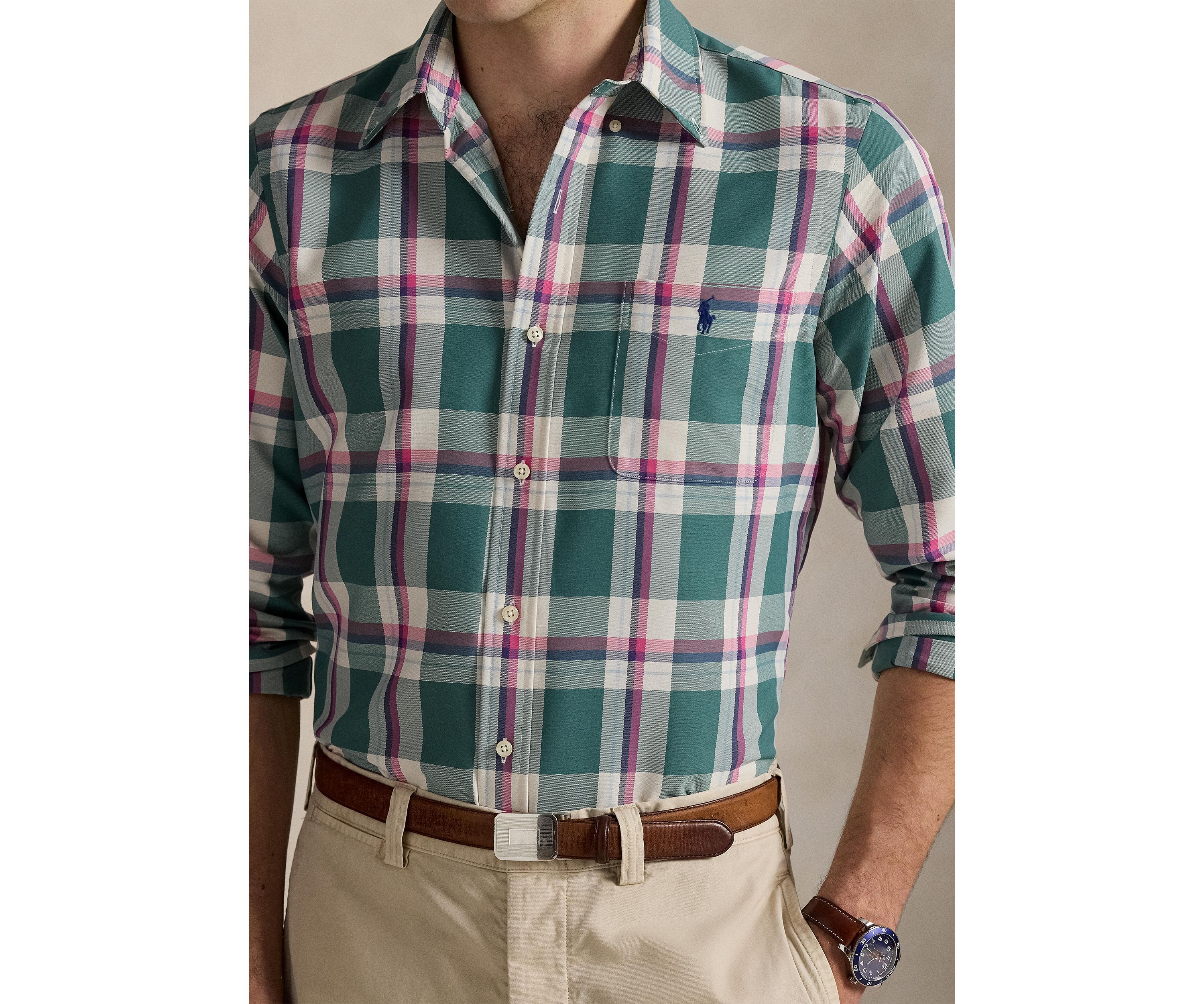 Classic Fit Performance Oxford Shirt