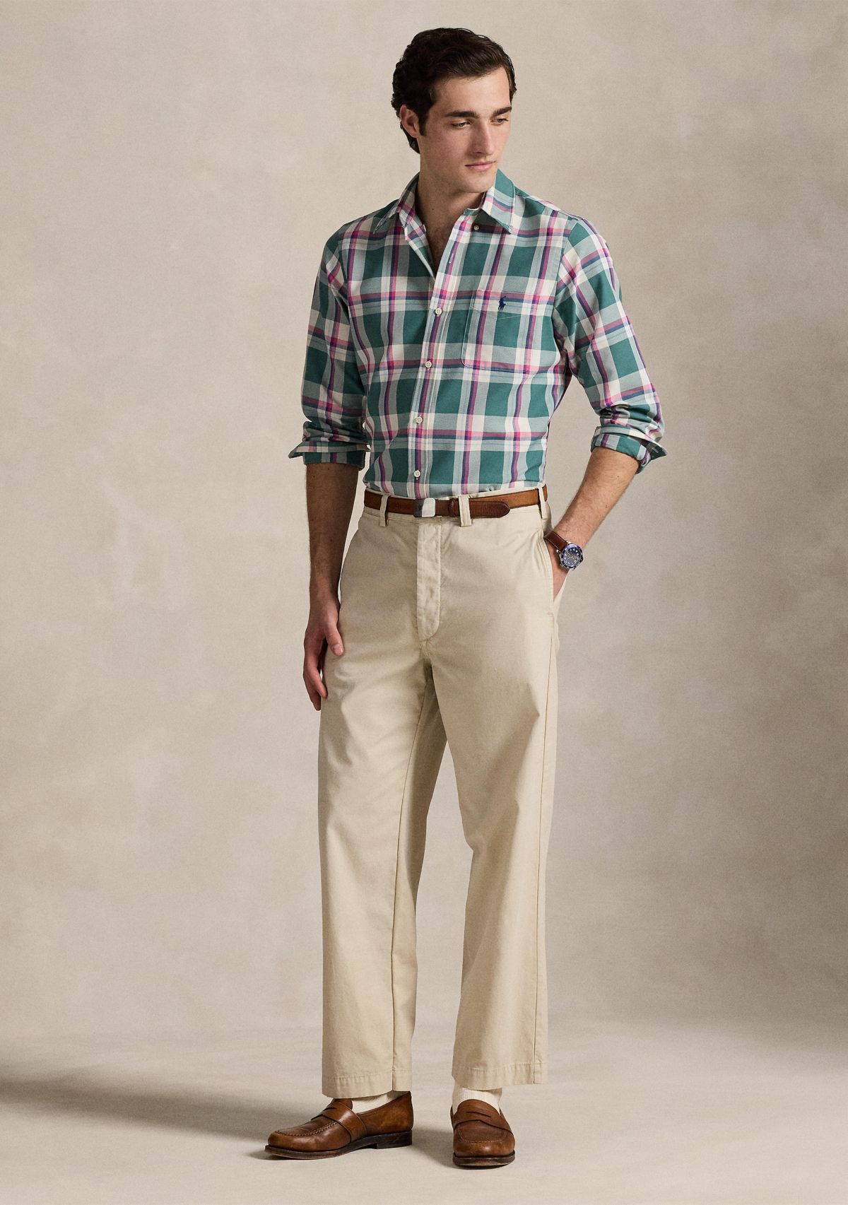 Classic Fit Performance Oxford Shirt