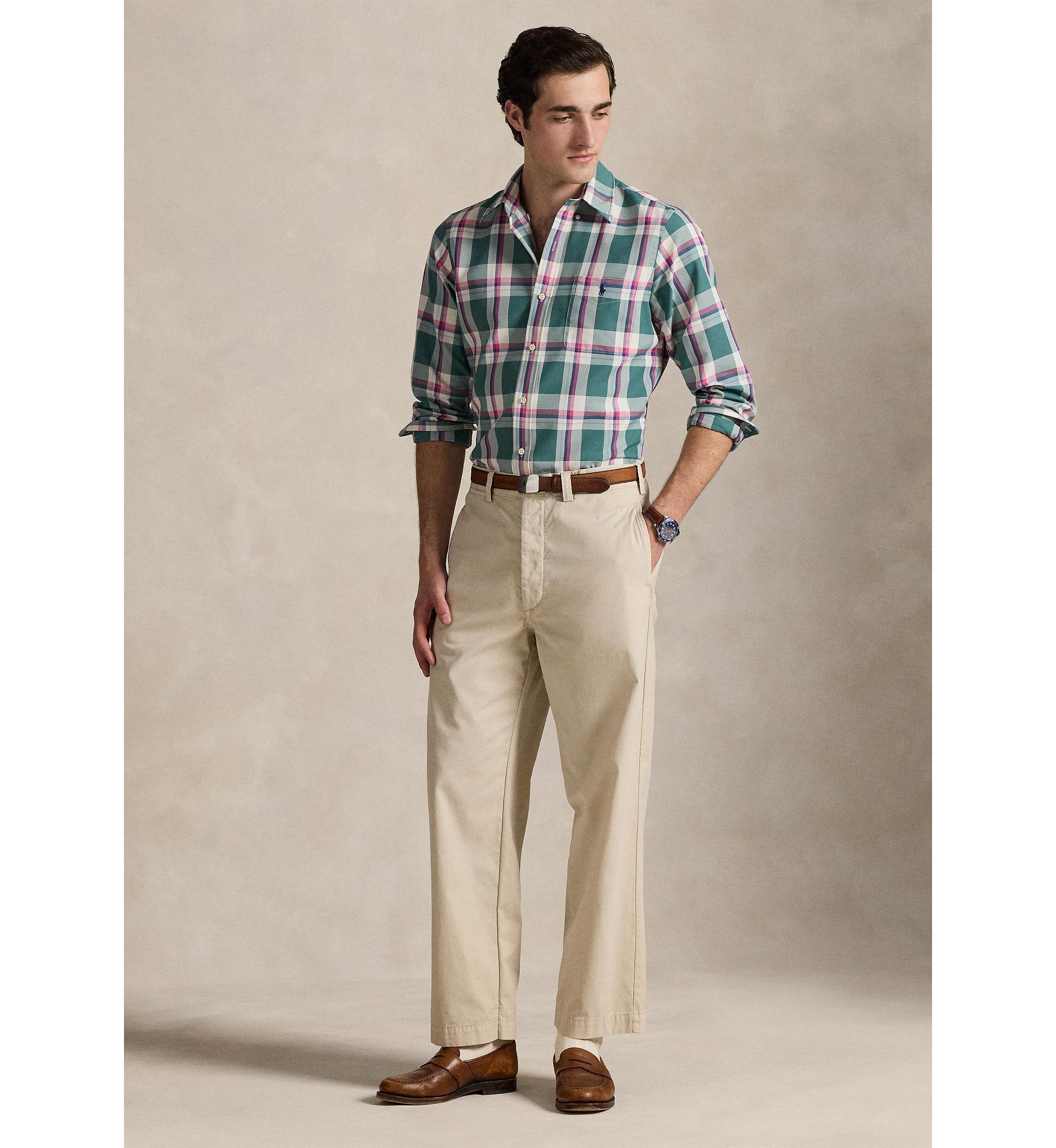 Classic Fit Performance Oxford Shirt