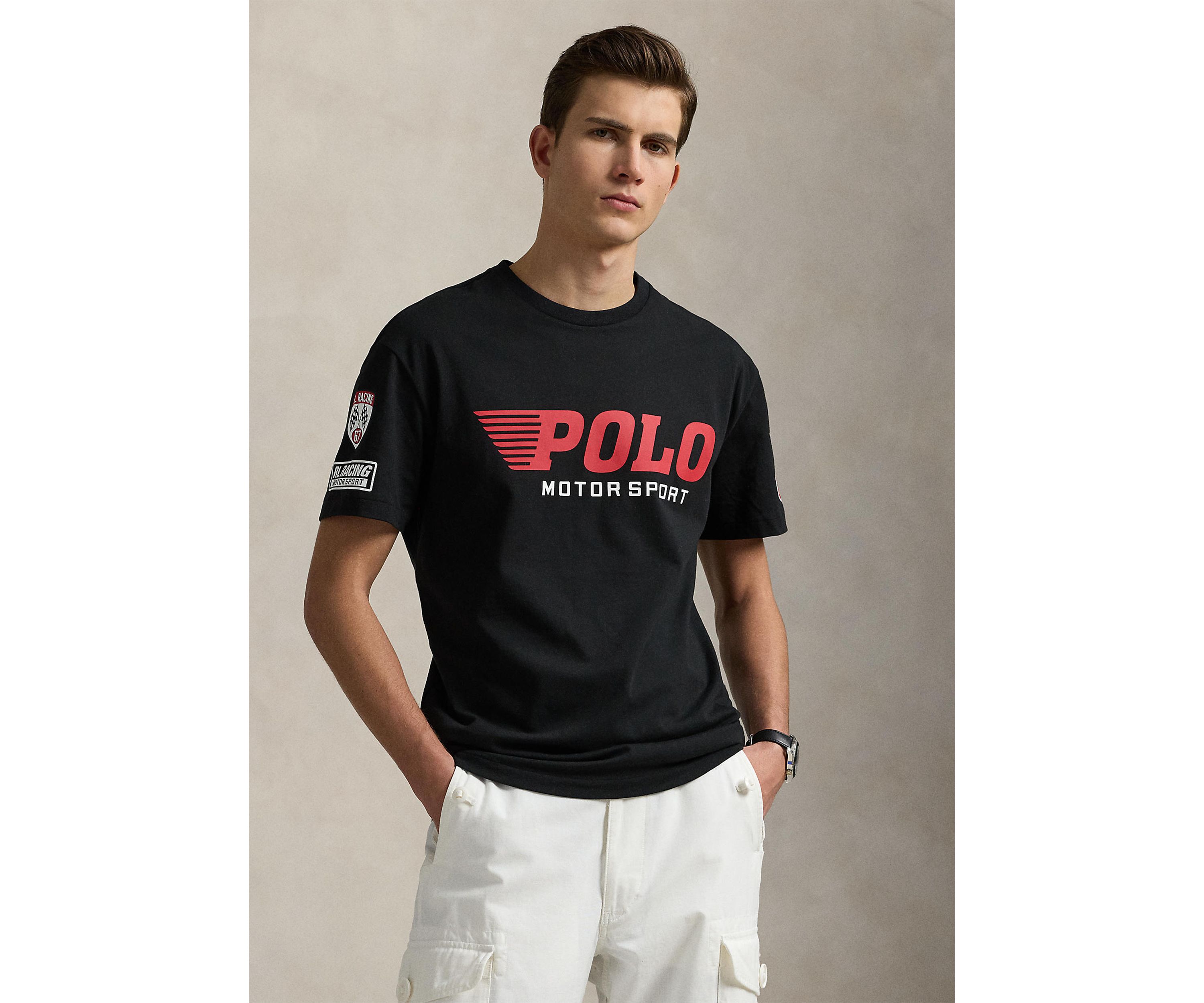 Classic Fit Jersey Graphic T-Shirt