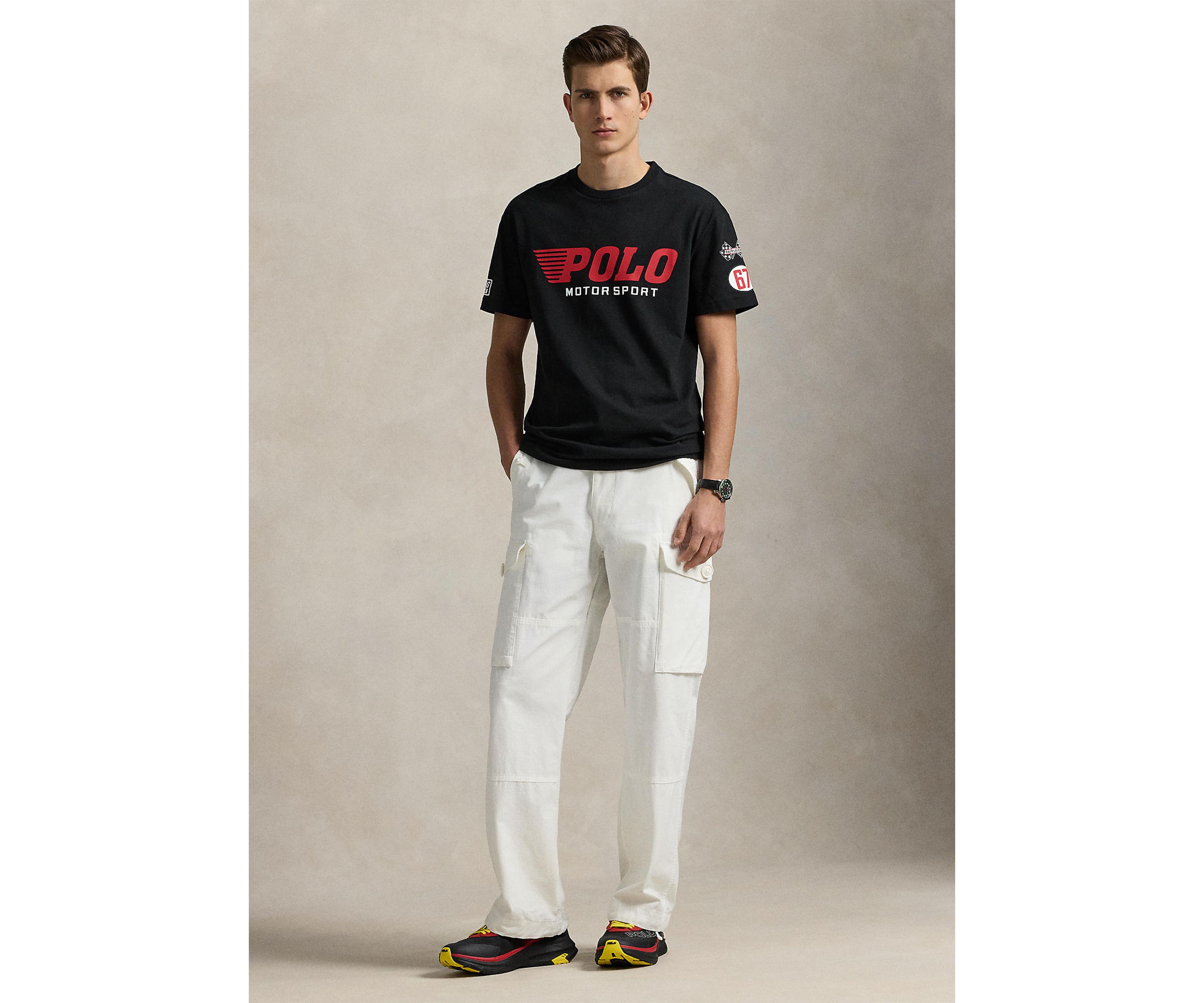 Classic Fit Jersey Graphic T-Shirt