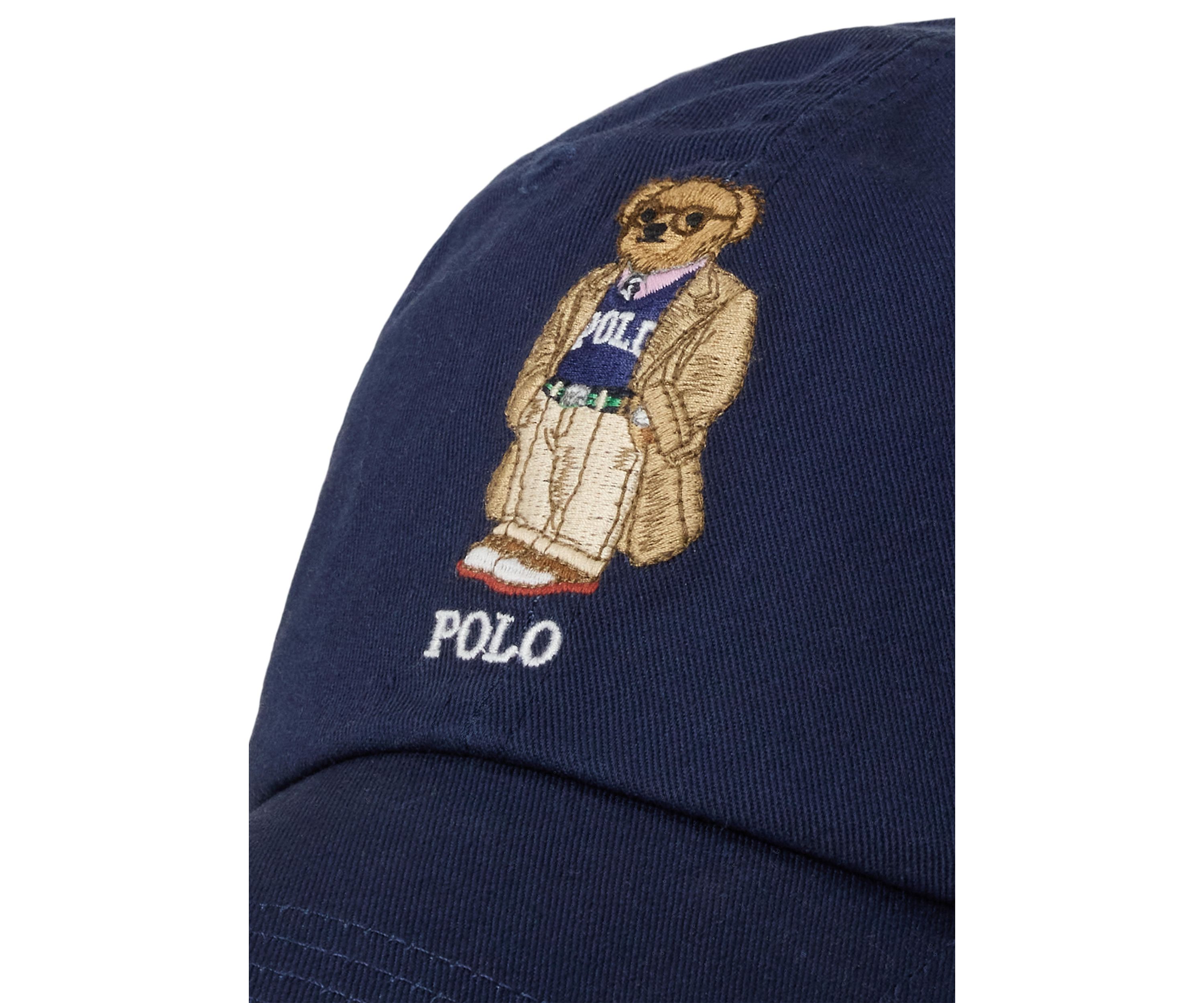 Polo Bear Twill Ball Cap