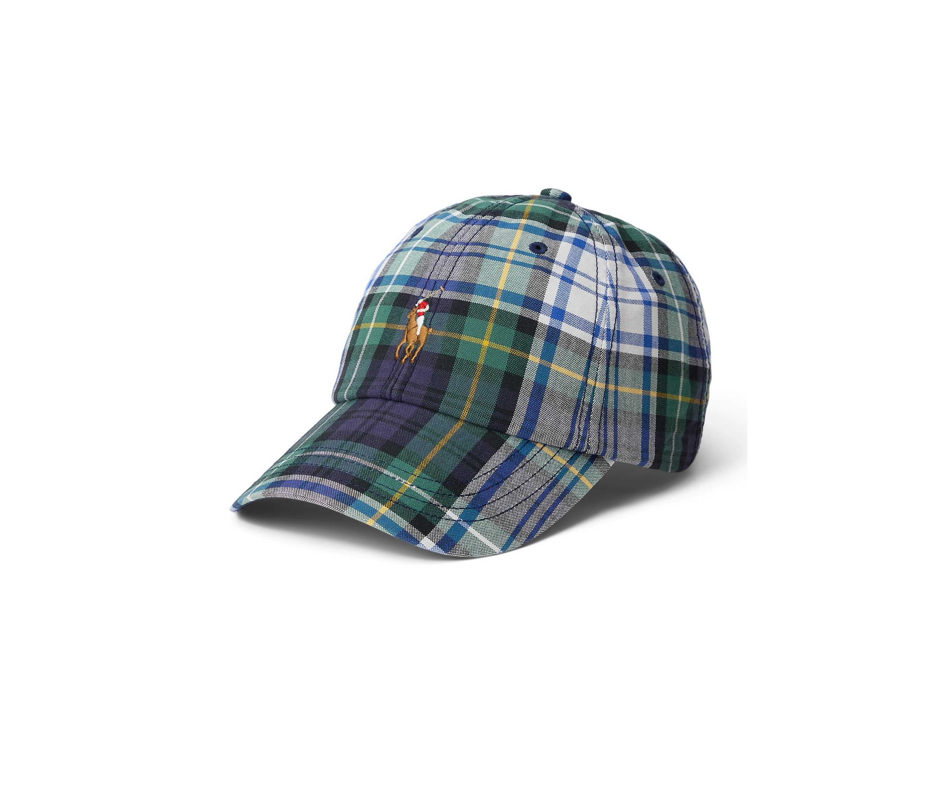 Plaid Oxford Ball Cap