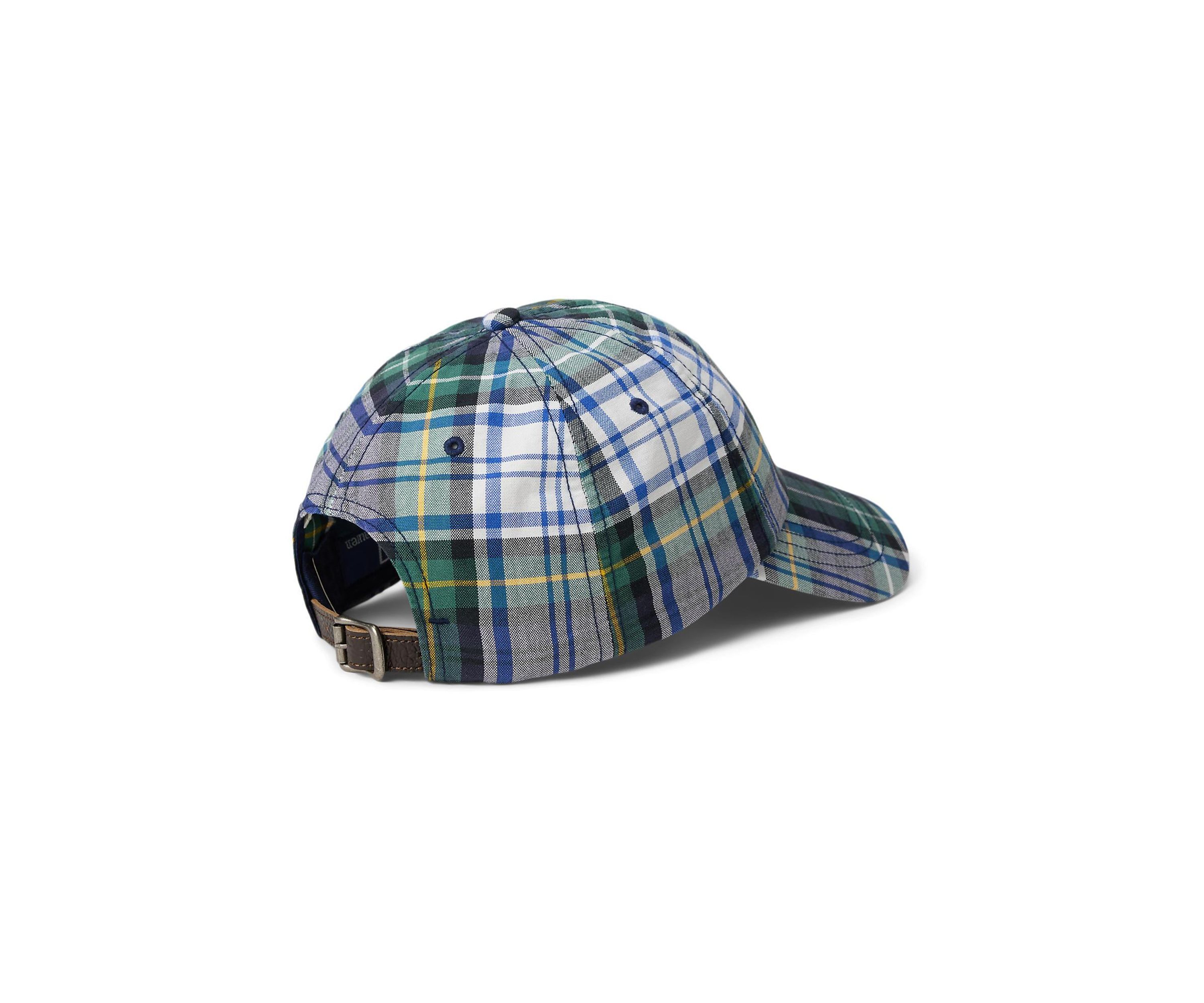 Plaid Oxford Ball Cap