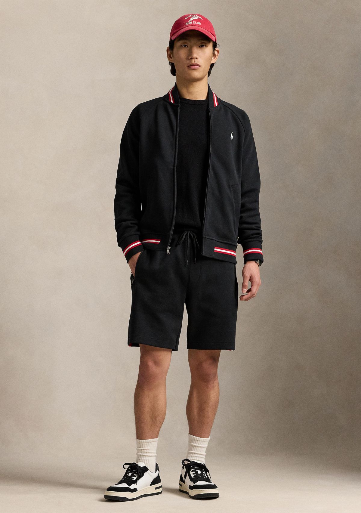 Double-Knit Bomber Jacket